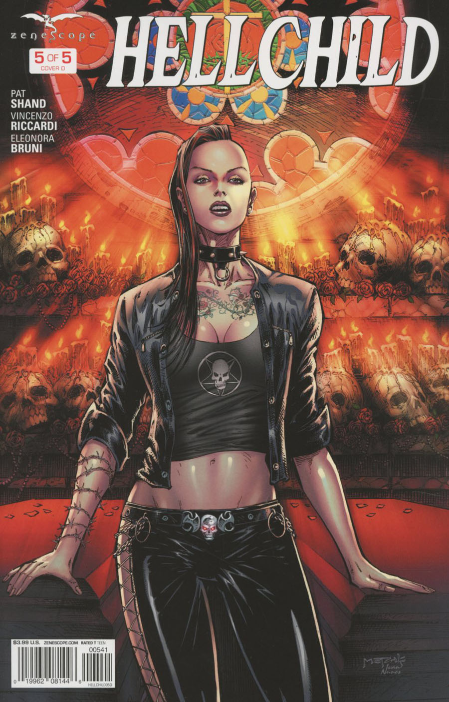 Grimm Fairy Tales Presents Hellchild #5 Cover D Jason Metcalf