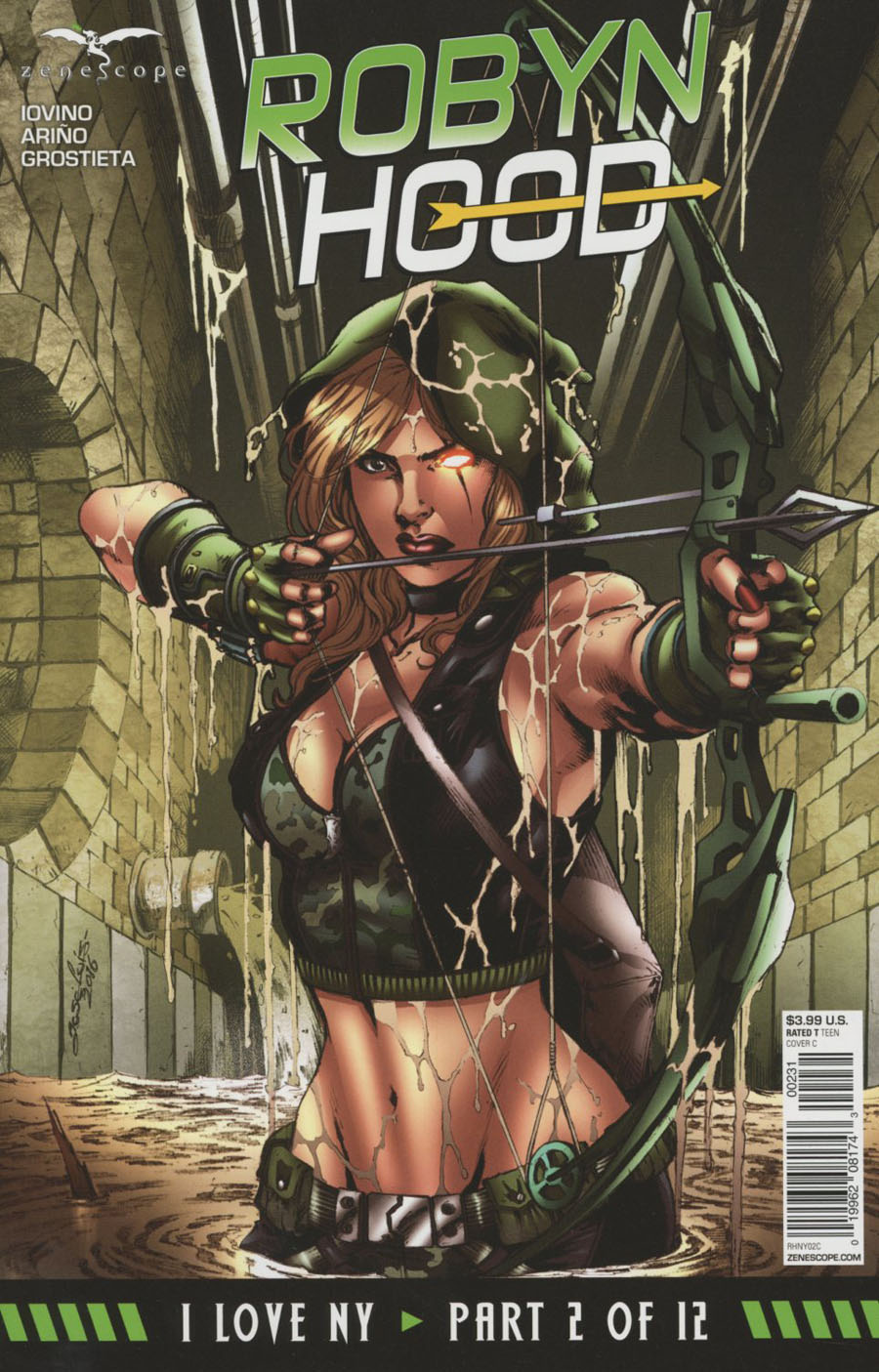 Grimm Fairy Tales Presents Robyn Hood I Love NY #2 Cover C Jose Luis