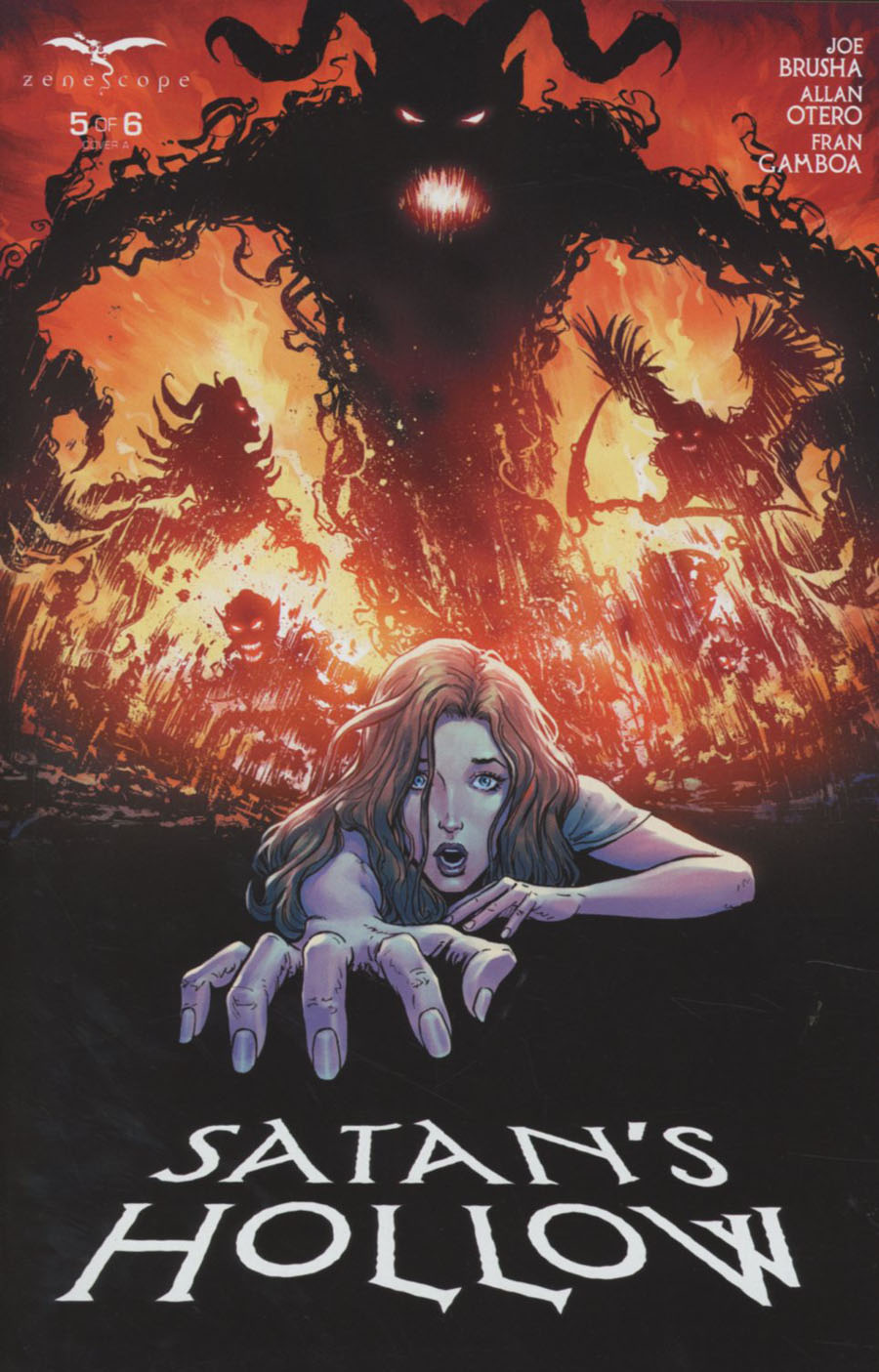 Grimm Fairy Tales Presents Satans Hollow #5 Cover A Sami Kivela