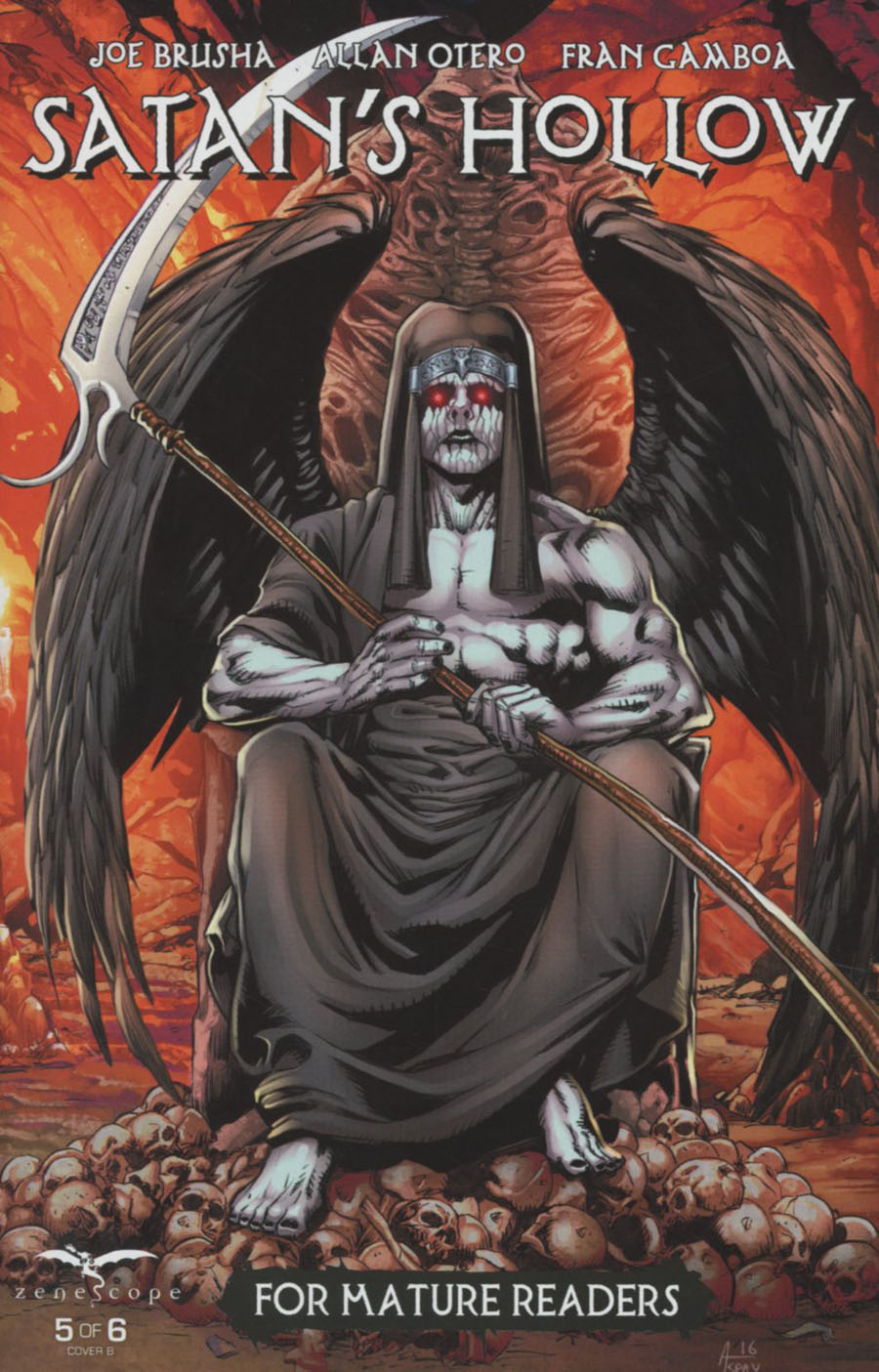 Grimm Fairy Tales Presents Satans Hollow #5 Cover B Anthony Spay Connecting