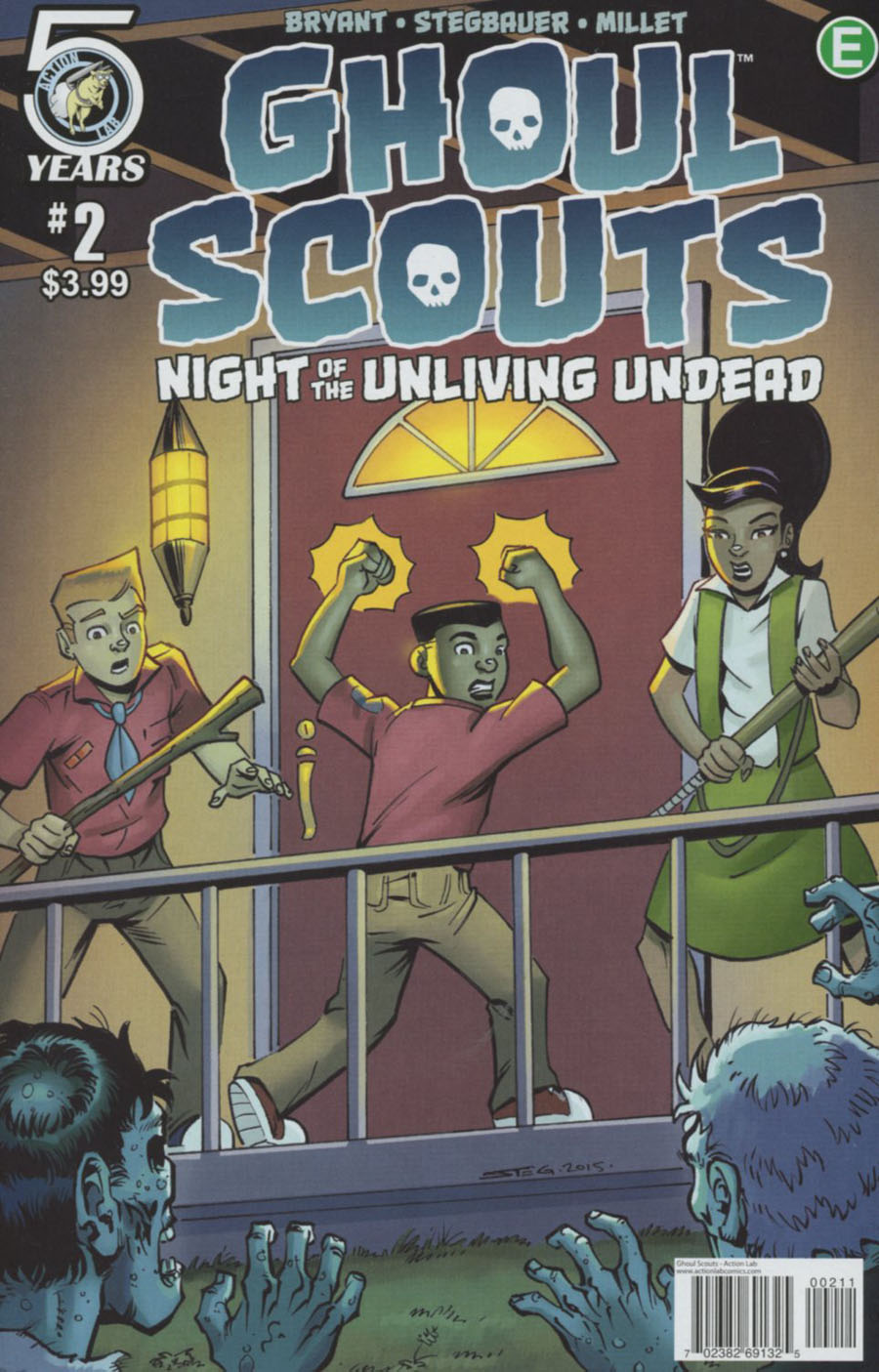 Ghoul Scouts Night Of The Unliving Undead #2 Cover A Regular Mark Stegbauer Cover