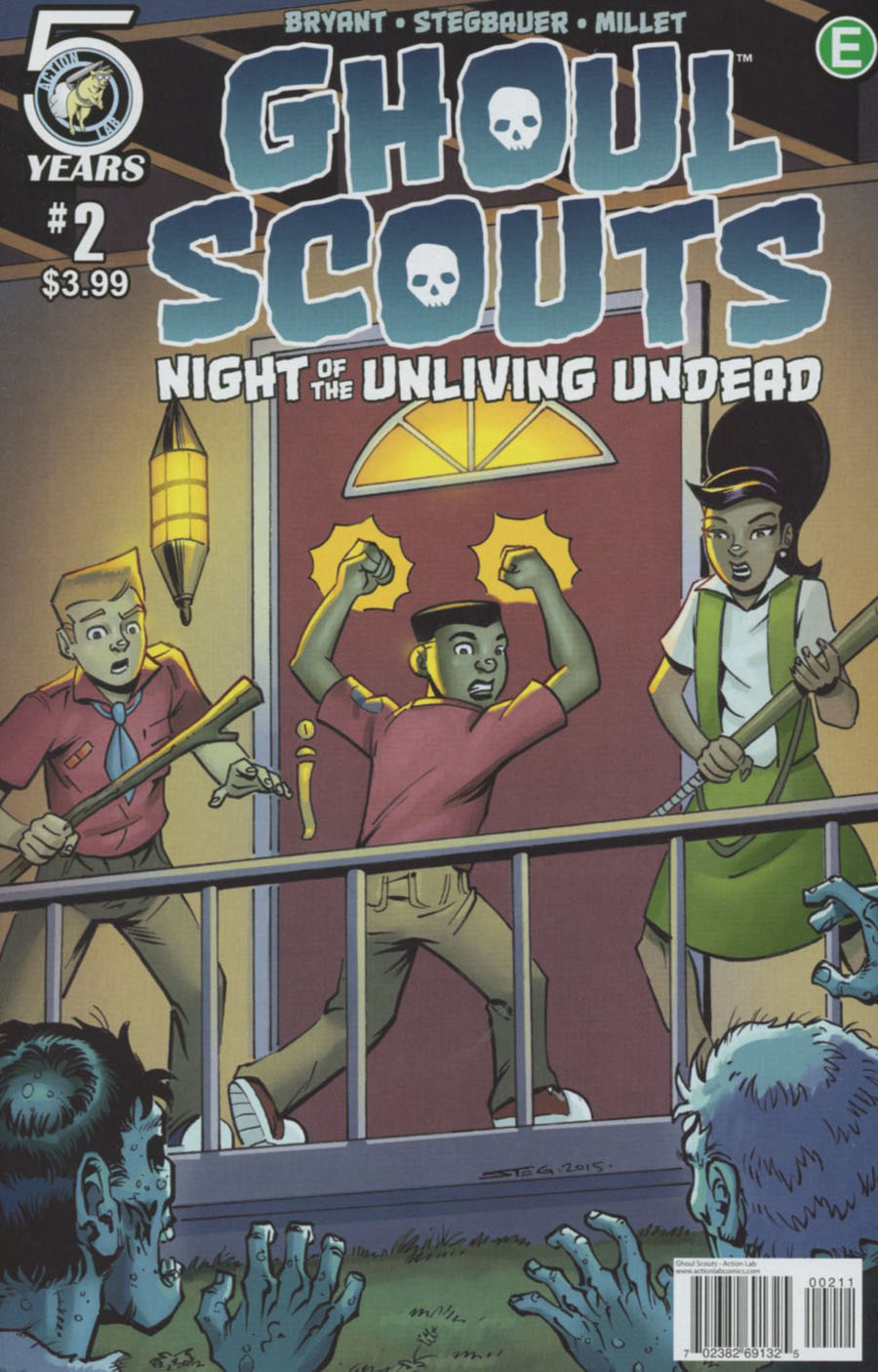 Ghoul Scouts Night Of The Unliving Undead #2 Cover A Regular Mark Stegbauer Cover