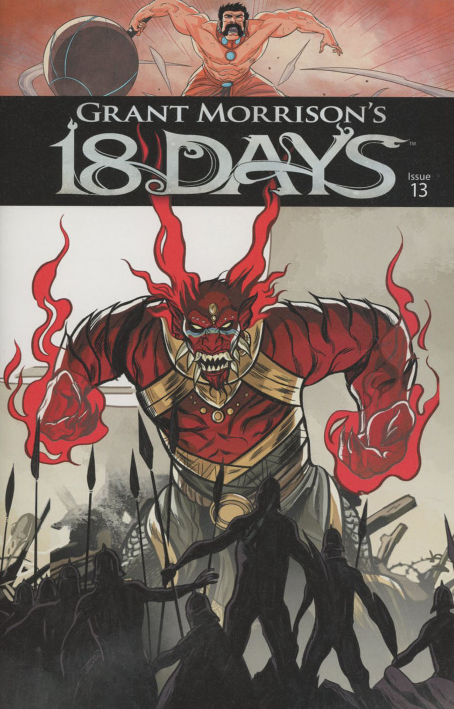 Grant Morrisons 18 Days #13 Cover A Regular Jeevan Kang Cover