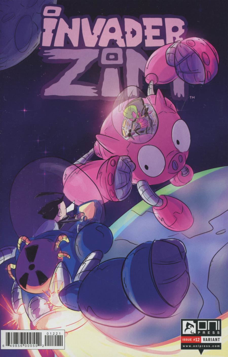 Invader Zim #12 Cover B Variant Rashad Doucet Cover