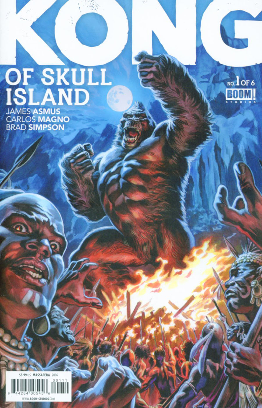 Kong Of Skull Island #1 Cover A Regular Felipe Massafera Cover