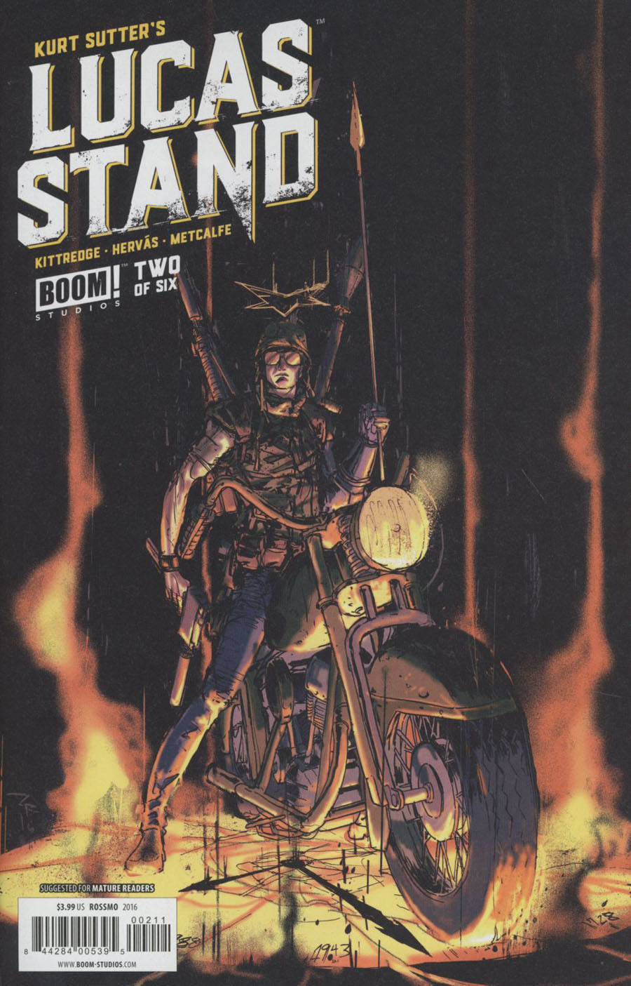 Lucas Stand #2 Cover A Regular Riley Rossmo Cover