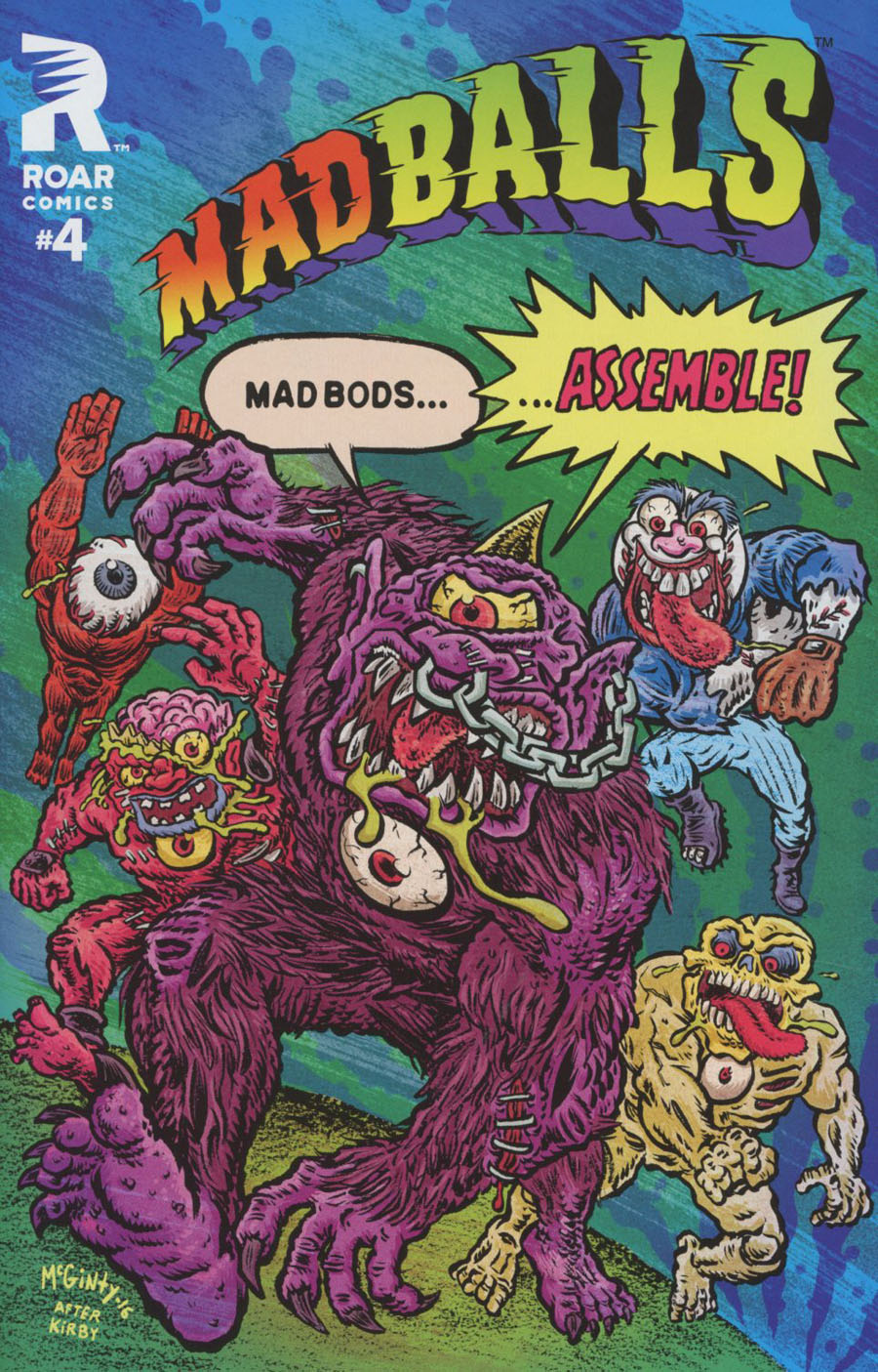 Mad Balls #4 Cover A Regular Brad McGinty Cover