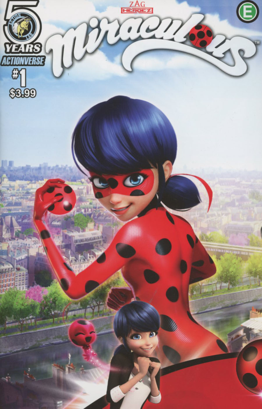 Miraculous #1 Cover A Regular Ladybug Cover