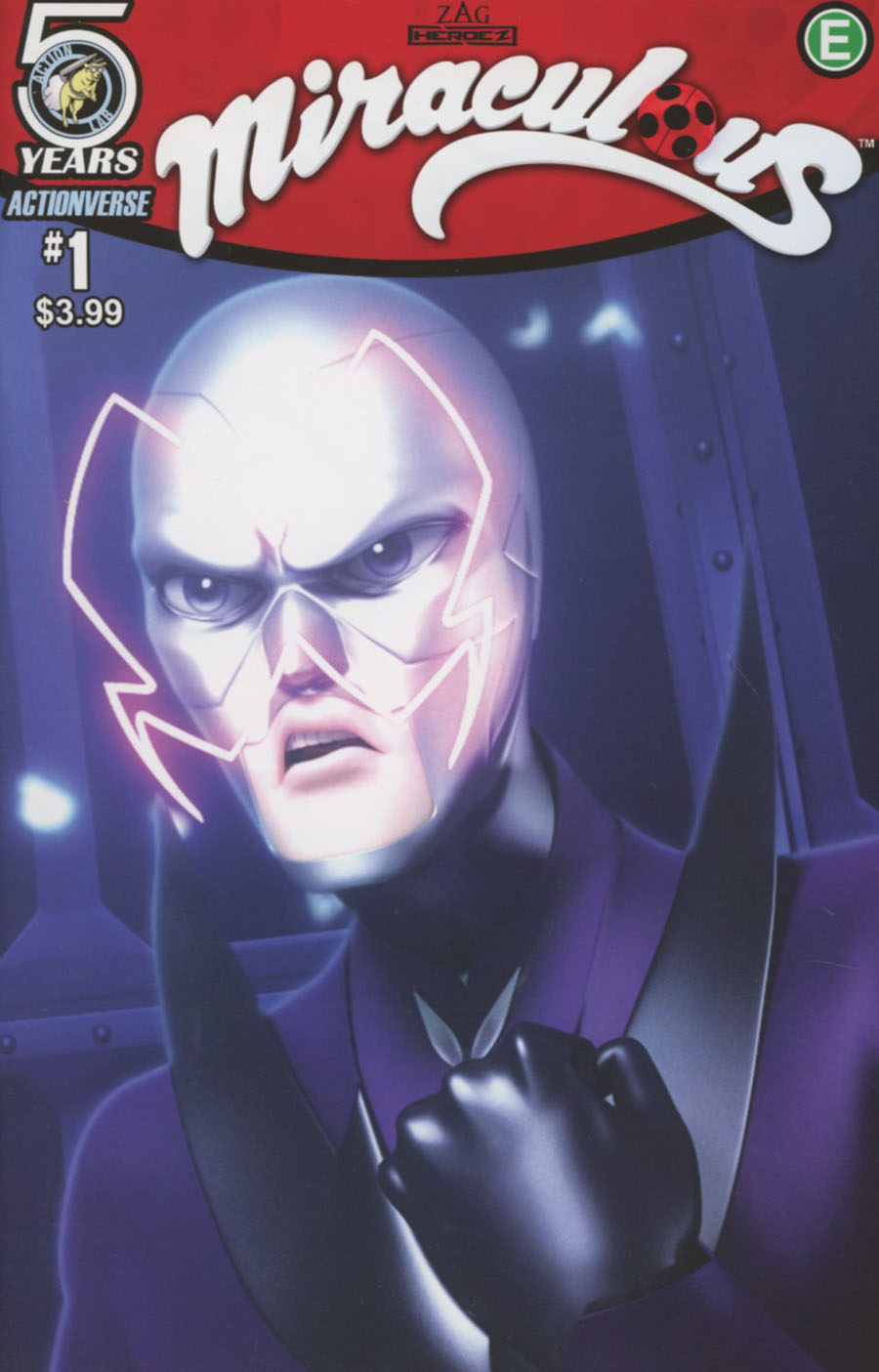 Miraculous #1 Cover C Variant Hawk Moth Cover