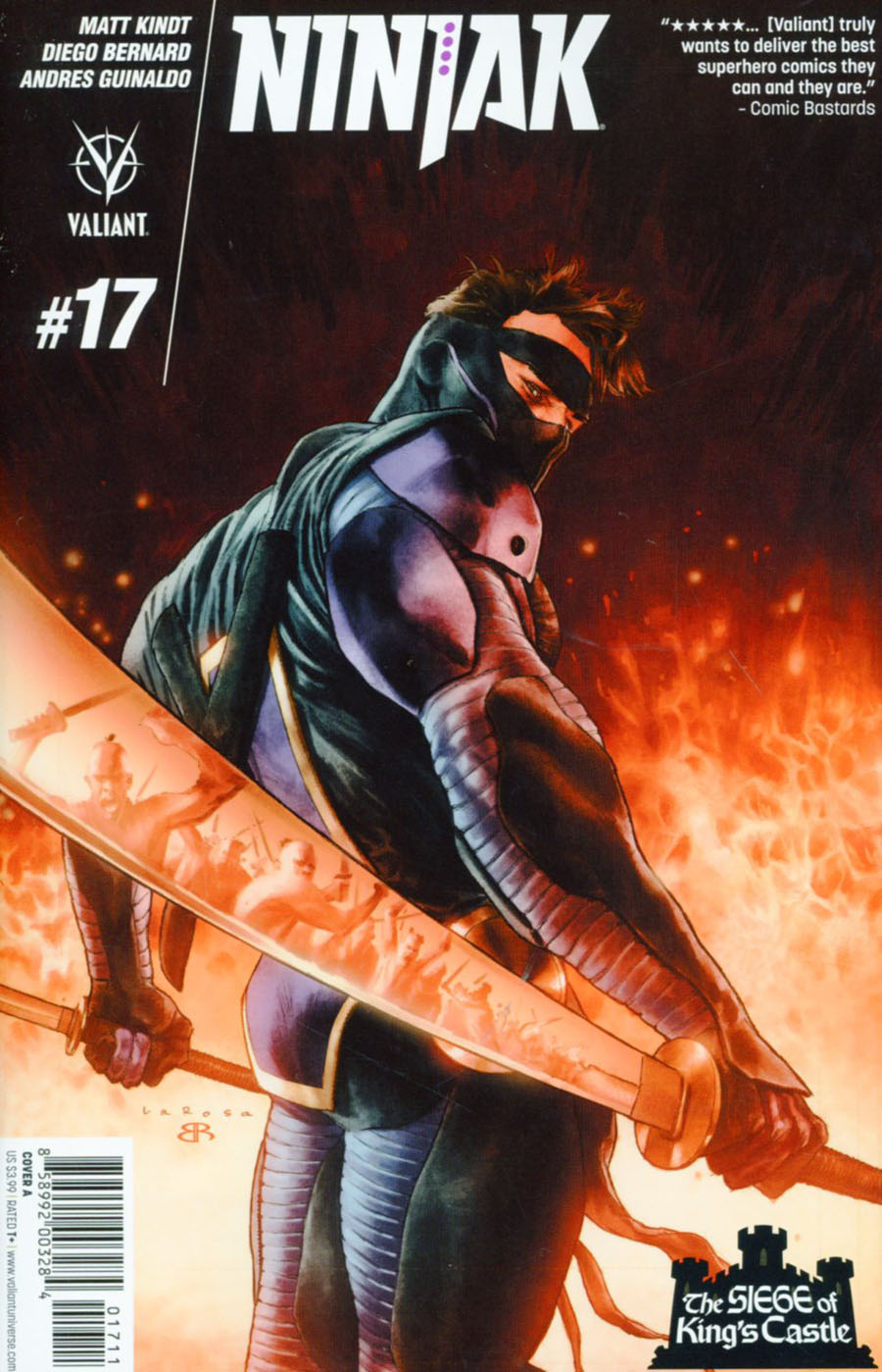 Ninjak Vol 3 #17 Cover A Regular Lewis Larosa Cover