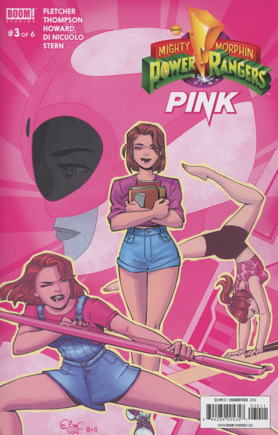 Mighty Morphin Power Rangers Pink #3 Cover A Regular Elsa Charretier Cover
