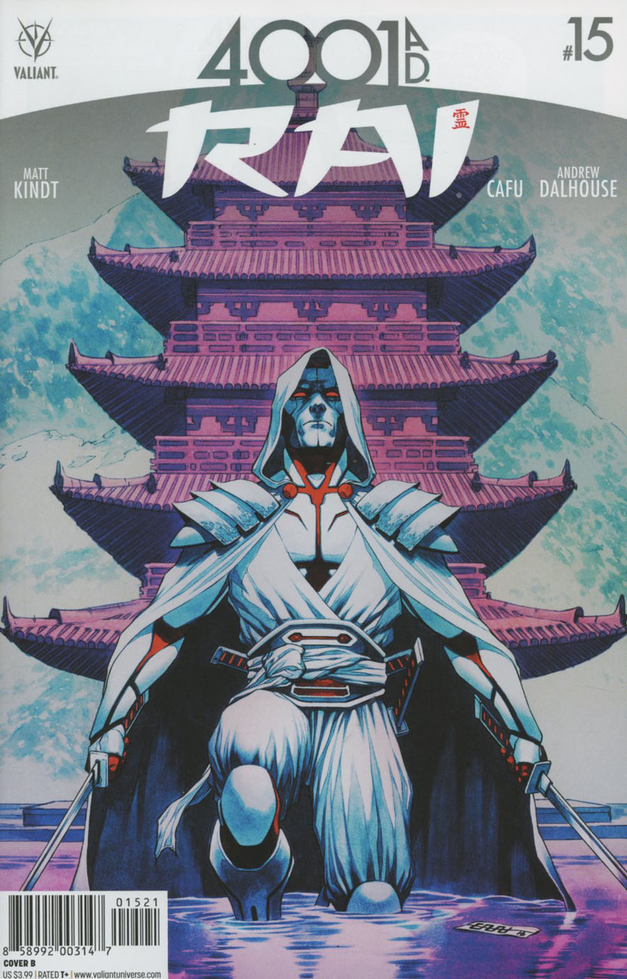 Rai Vol 2 #15 Cover B Variant CAFU Cover (4001 AD Tie-In)