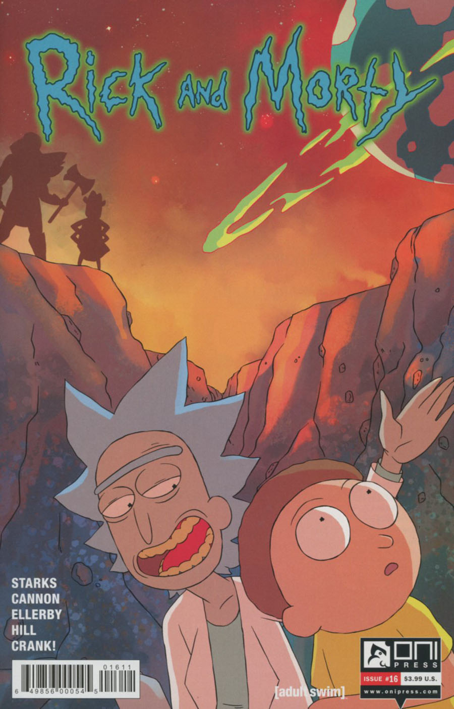 Rick And Morty #16 Cover A Regular CJ Cannon Cover