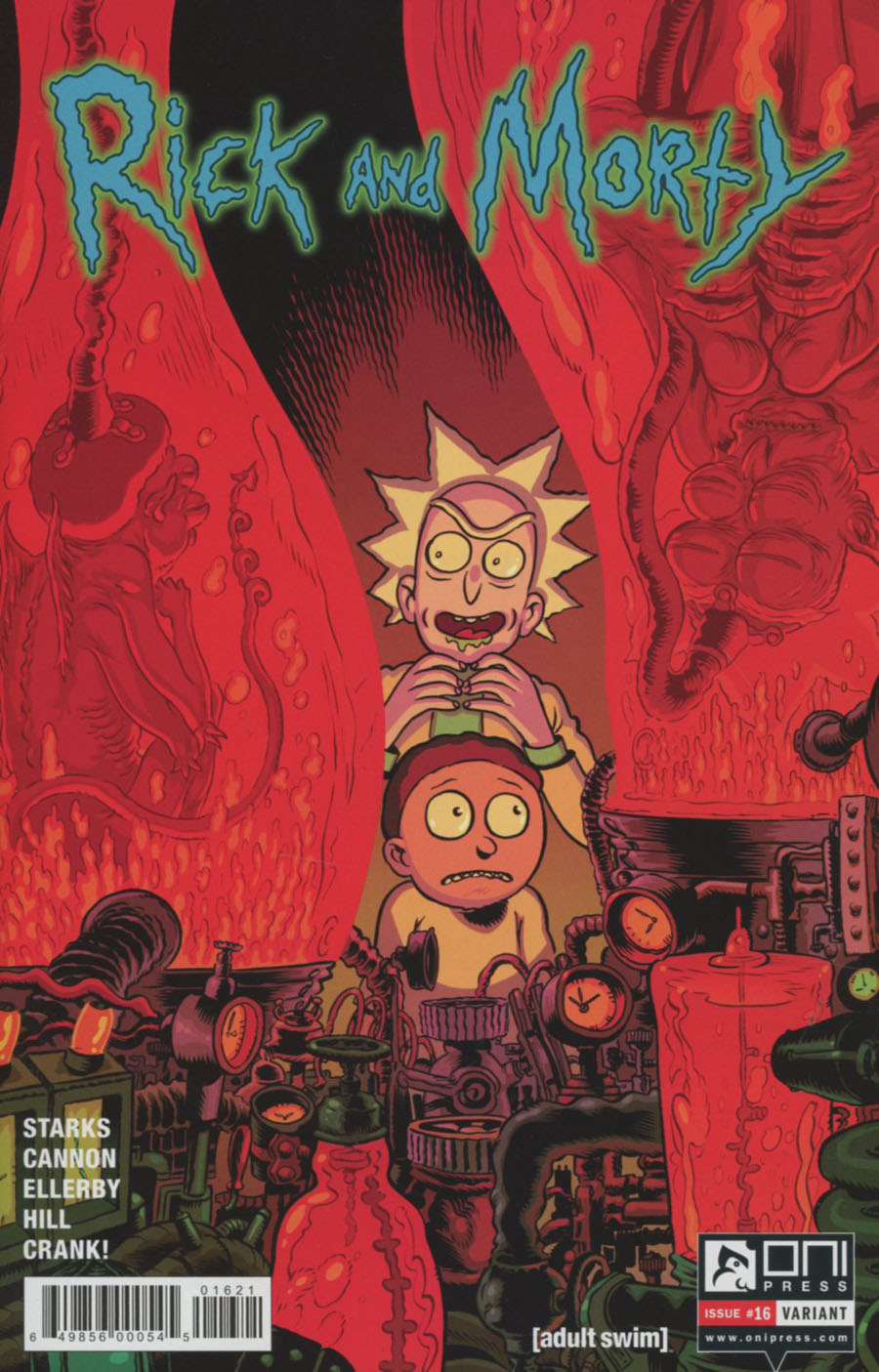 Rick And Morty #16 Cover B Variant Troy Nixey Cover