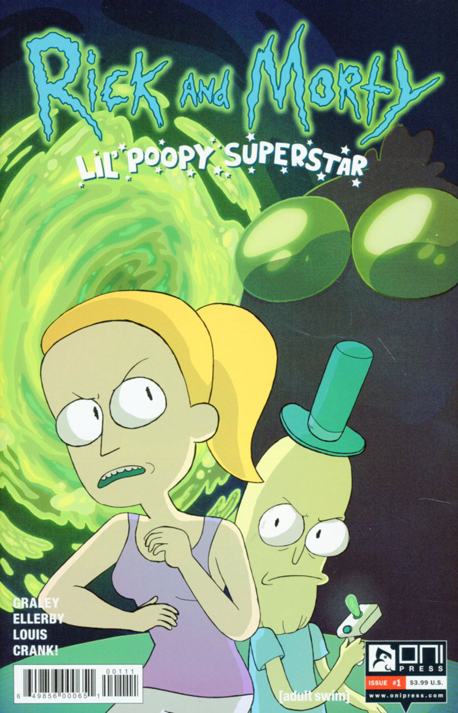 Rick And Morty Lil Poopy Superstar #1 Cover A Regular Mildred Louis Cover