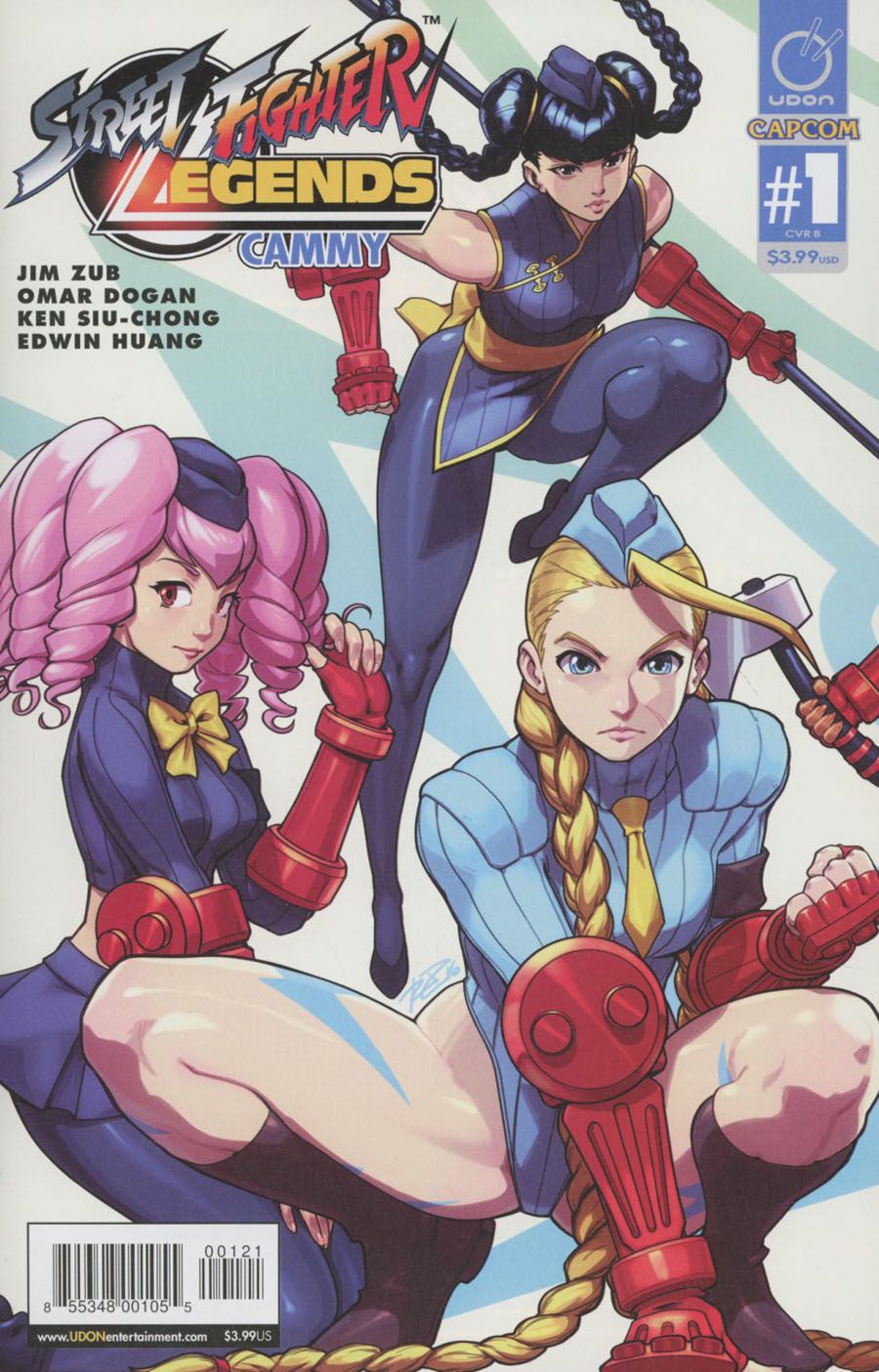 Street Fighter Legends Cammy #1 Cover B Variant Rob Porter Cover