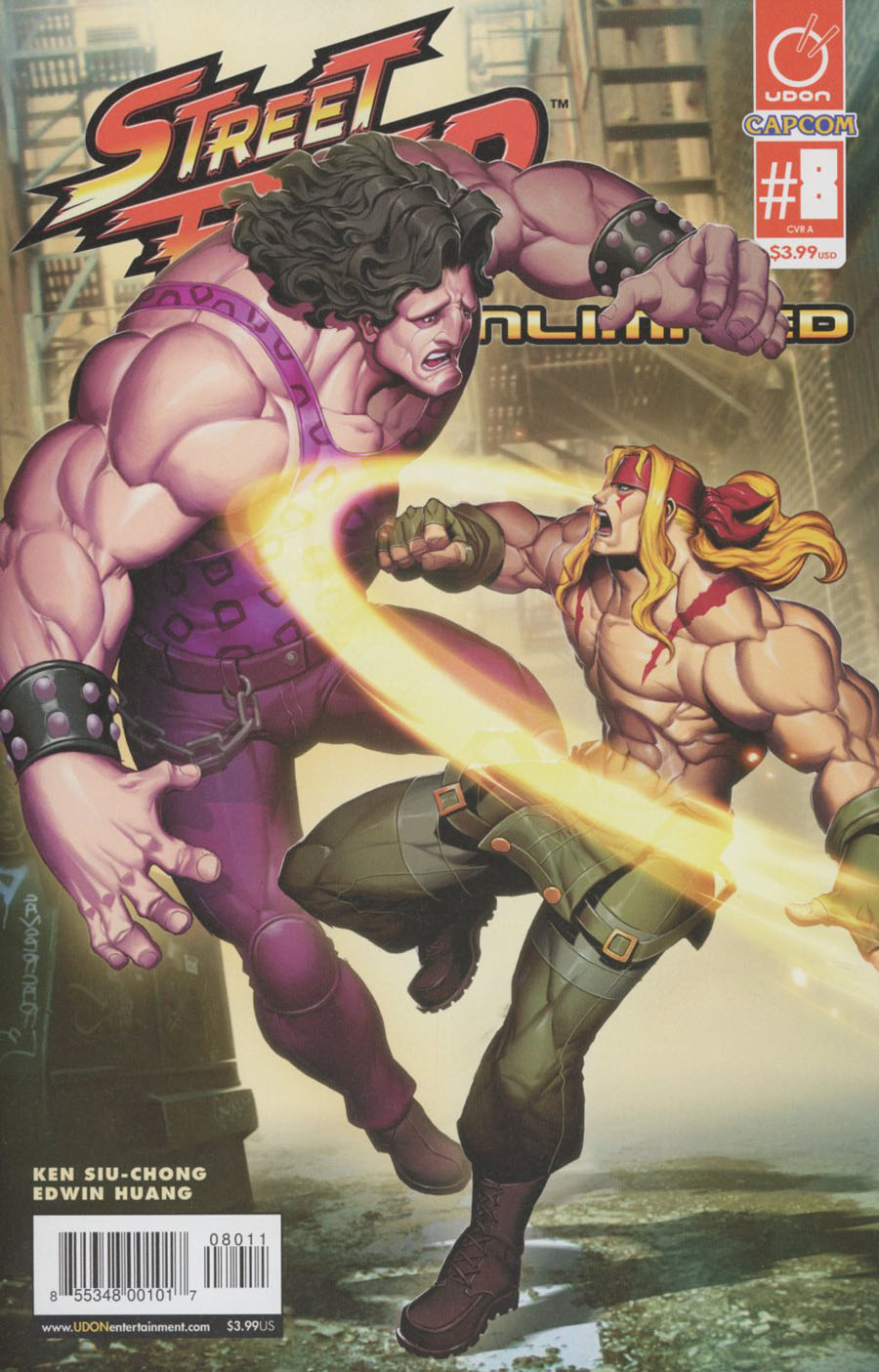 Street Fighter Unlimited #8 Cover A Regular Genzoman Story Cover