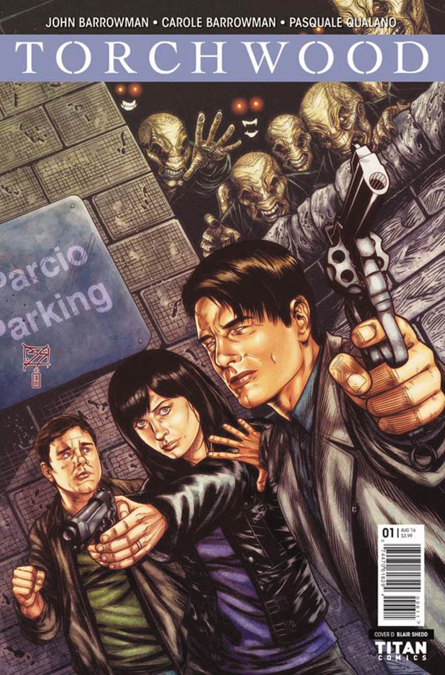 Torchwood Vol 2 #1 Cover D Variant Blair Shedd Cover