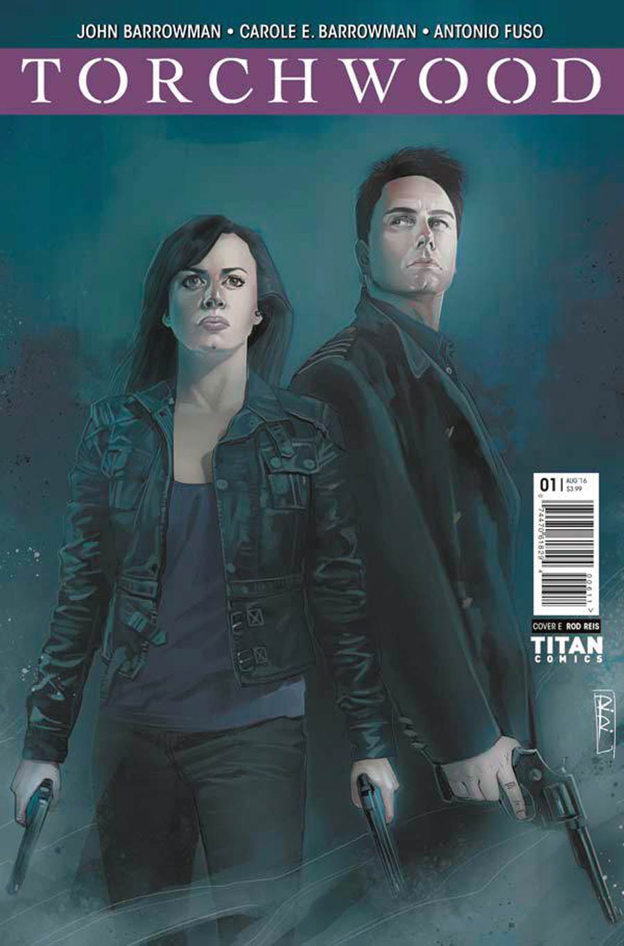 Torchwood Vol 2 #1 Cover E Variant Rod Reis Cover