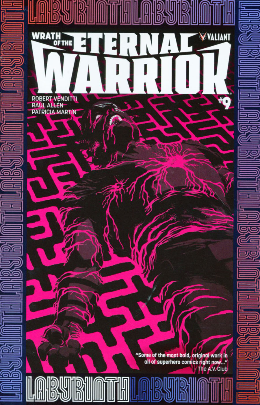 Wrath Of The Eternal Warrior #9 Cover A Regular Raul Allen Cover