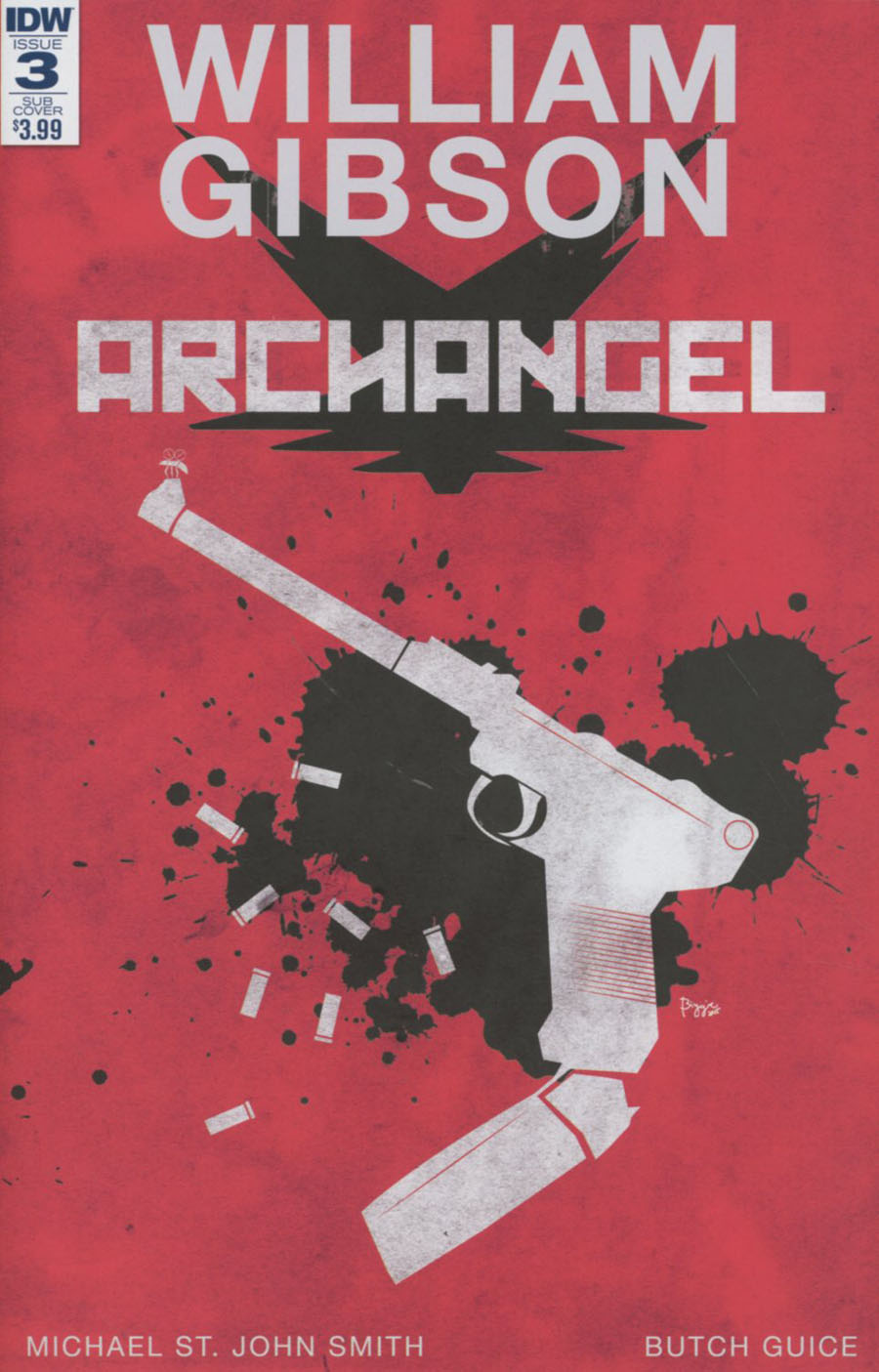 Archangel (IDW) #3 Cover C Variant James Biggie Paperback Subscription Cover