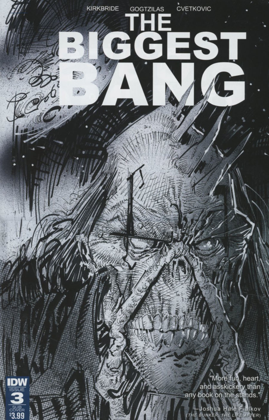 Biggest Bang #3 Cover B Variant Vassilis Gogtzilas Subscription Cover