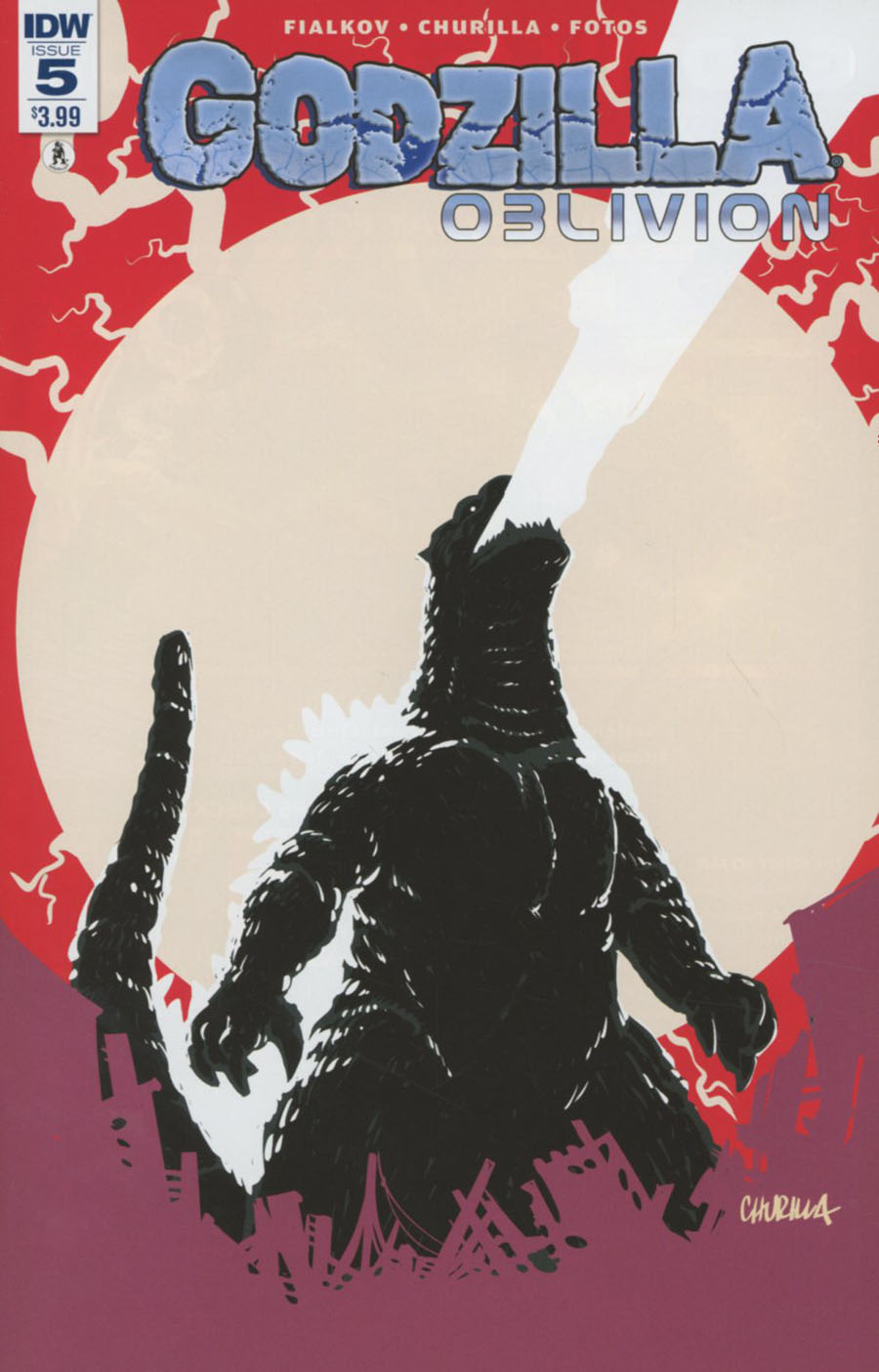 Godzilla Oblivion #5 Cover A Regular Brian Churilla Cover