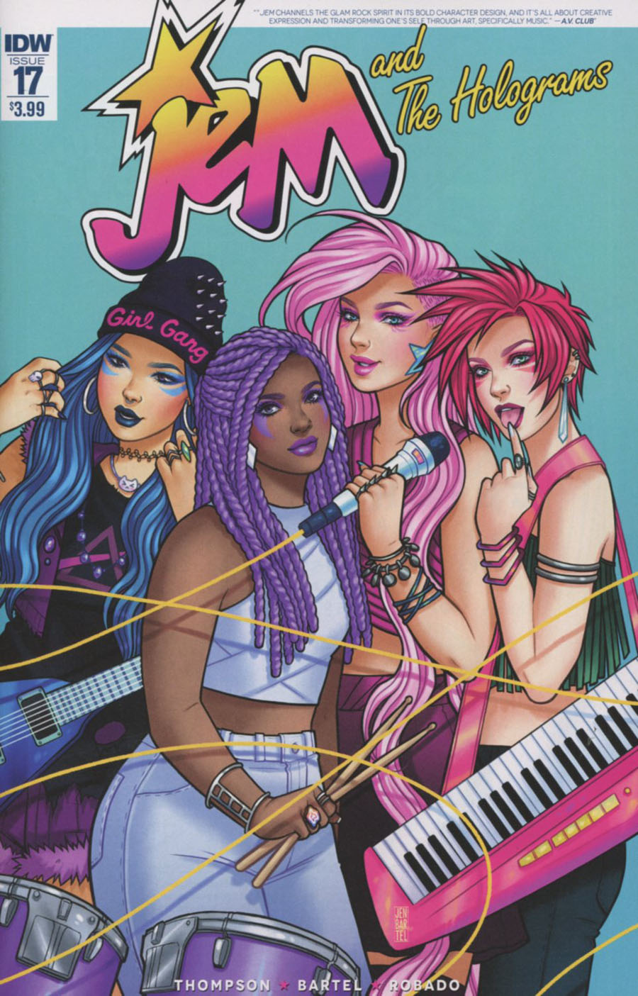 Jem And The Holograms #17 Cover A Regular Jen Bartel Cover