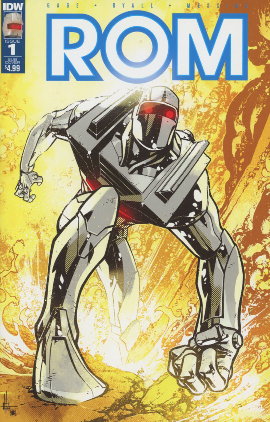 ROM Vol 2 #1 Cover B Variant Zach Howard Subscription Cover