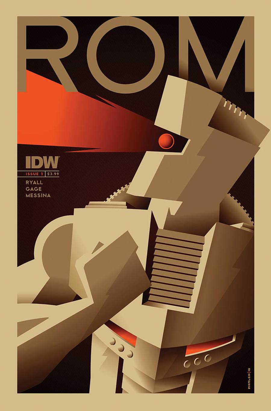 ROM Vol 2 #1 Cover C Variant Tom Whalen Subscription Cover