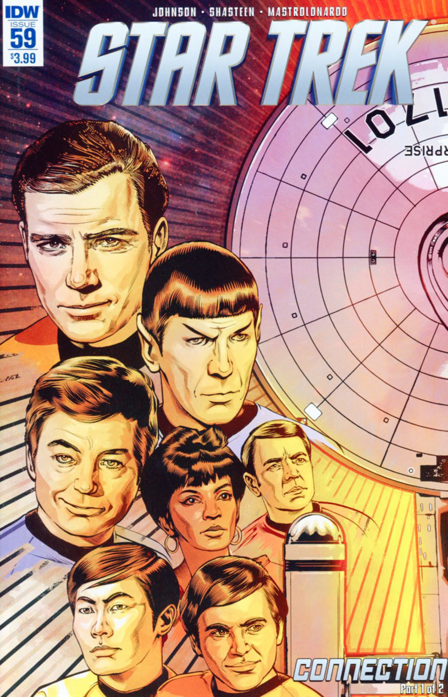 Star Trek (IDW) #59 Cover A Regular Tony Shasteen Cover