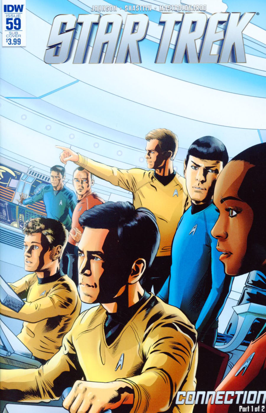 Star Trek (IDW) #59 Cover B Variant Josh Adams Subscription Cover