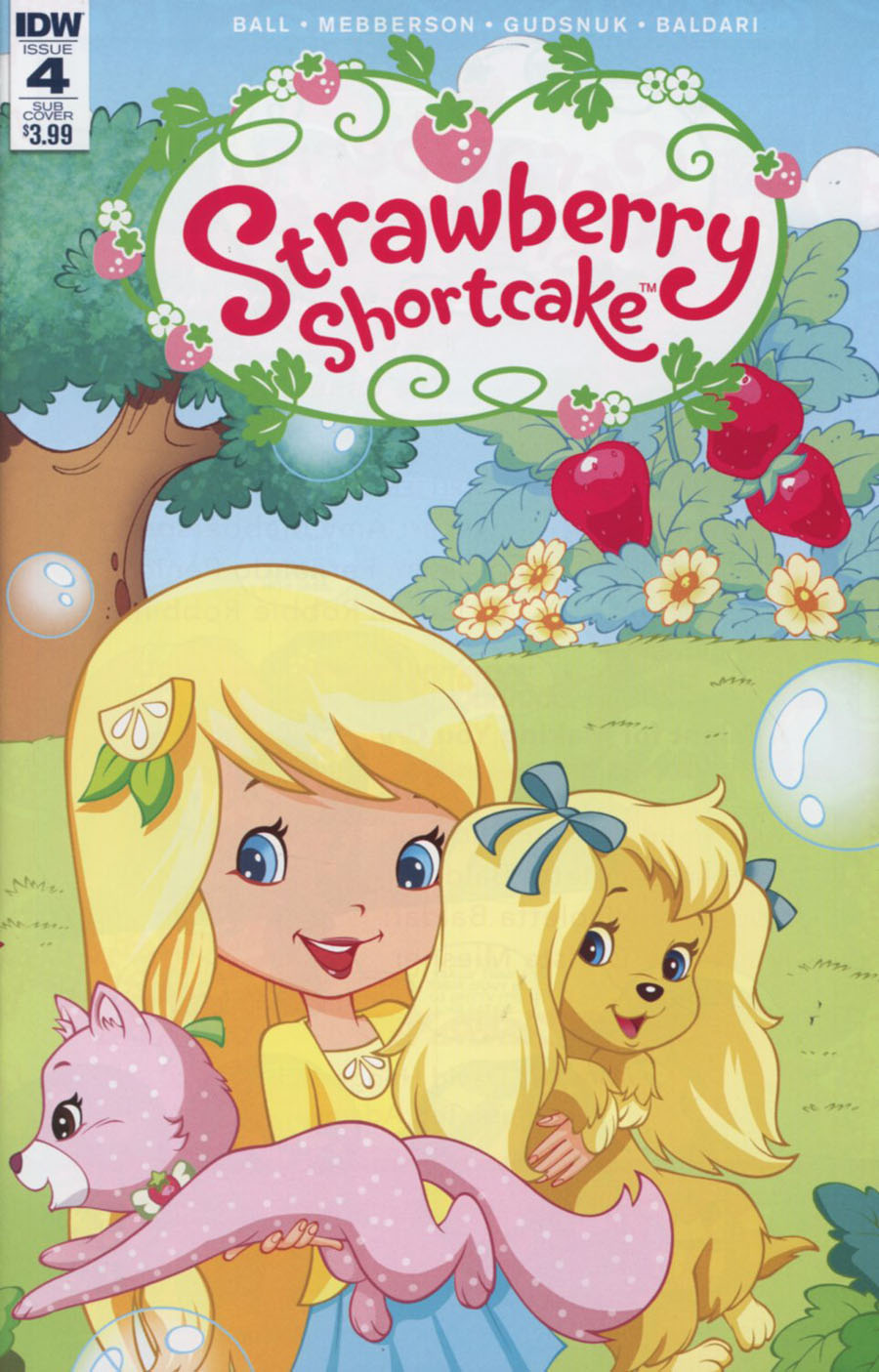 Strawberry Shortcake Vol 3 #4 Cover B Variant Tina Francisco Subscription Cover