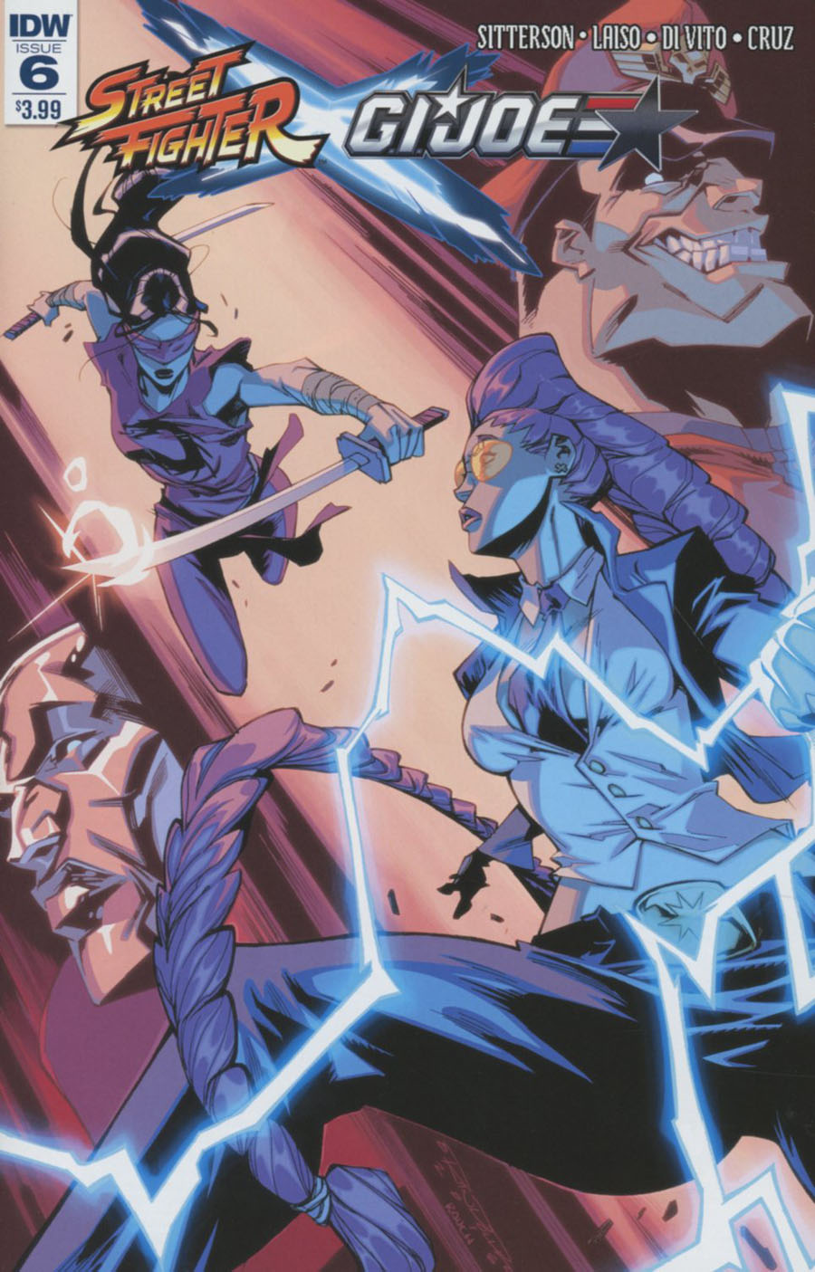 Street Fighter x GI Joe #6 Cover A Regular Khary Randolph Cover