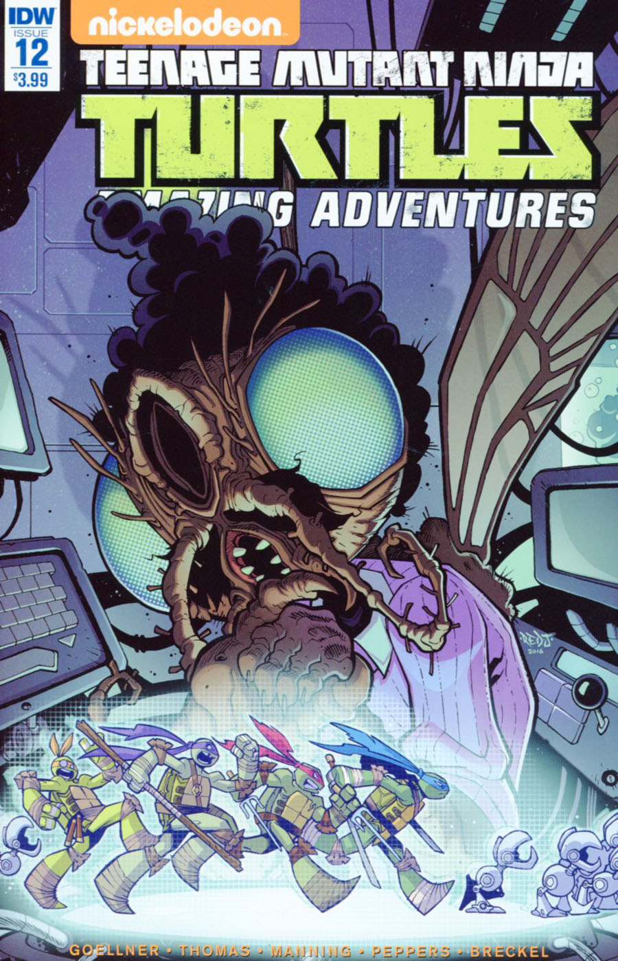Teenage Mutant Ninja Turtles Amazing Adventures #12 Cover A Regular Jon Sommariva Cover