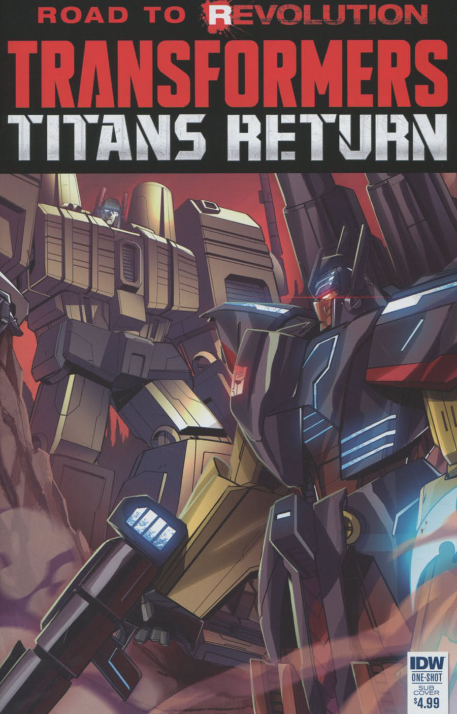 Transformers Titans Return One Shot Cover B Variant Priscilla Tramontano Subscription Cover