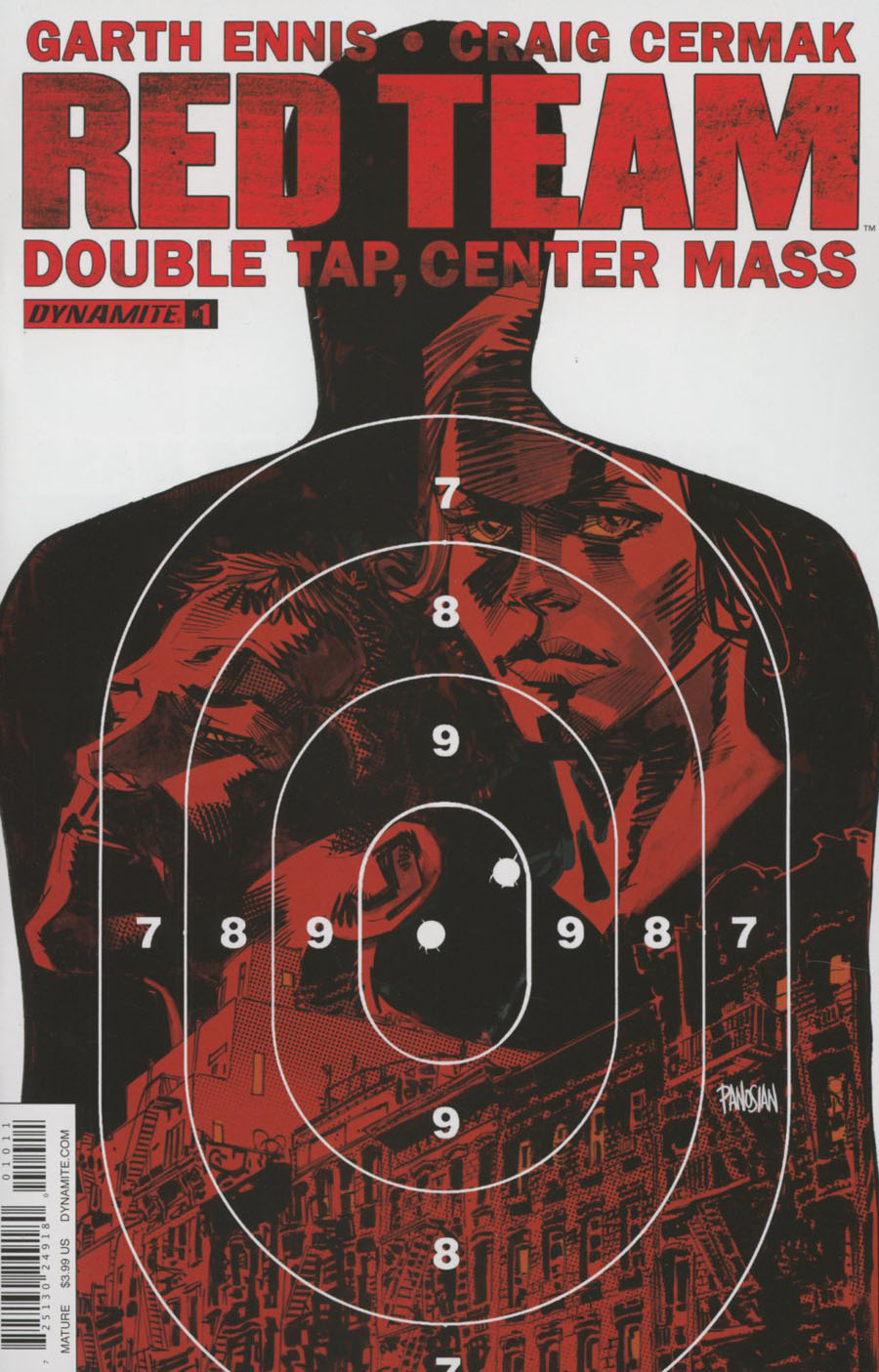 Garth Ennis Red Team Double Tap Center Mass #1