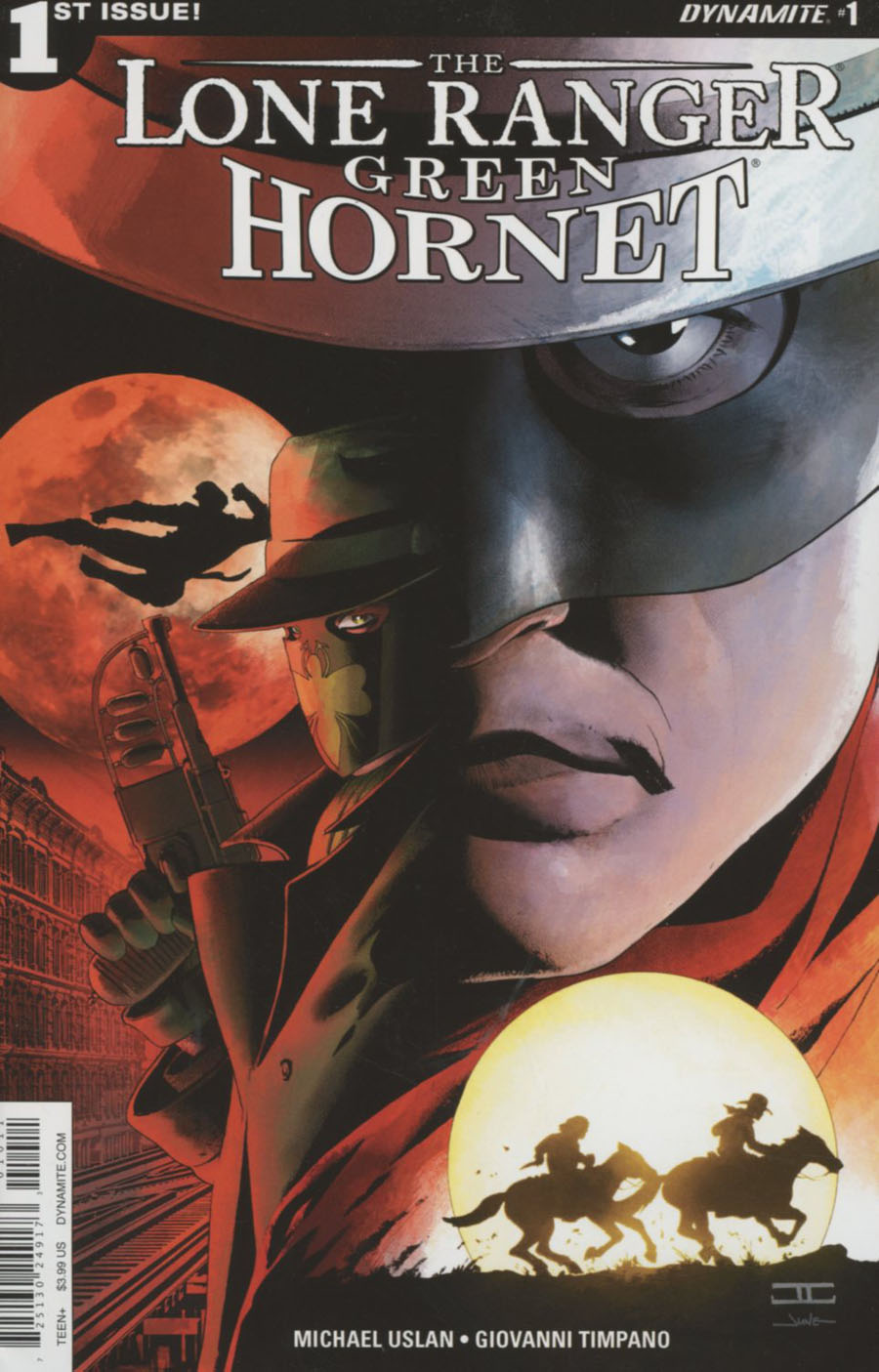 Lone Ranger Green Hornet #1 Cover A Regular John Cassaday Cover