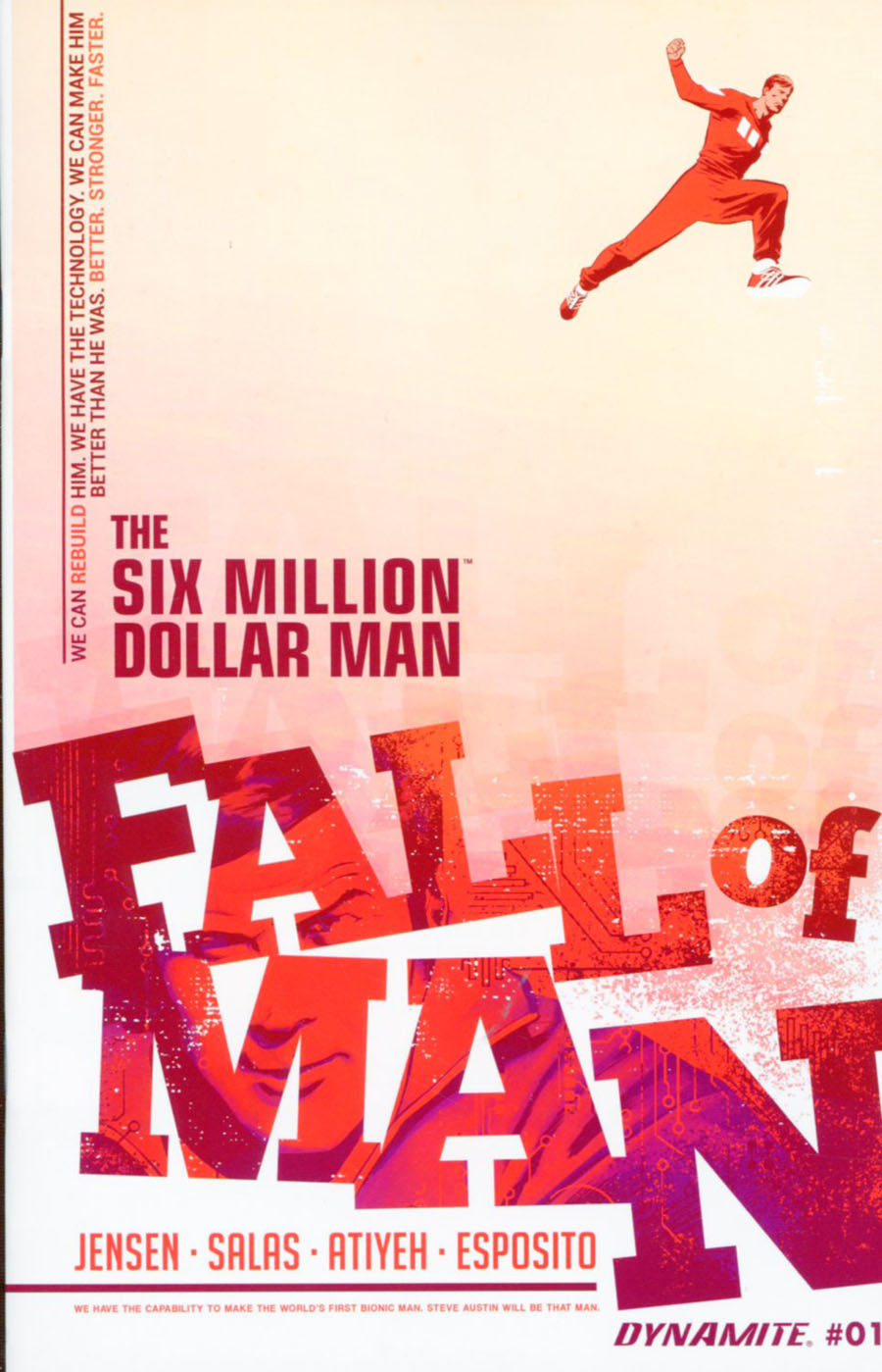 Six Million Dollar Man Fall Of Man #1 Cover A Regular Ron Salas Cover
