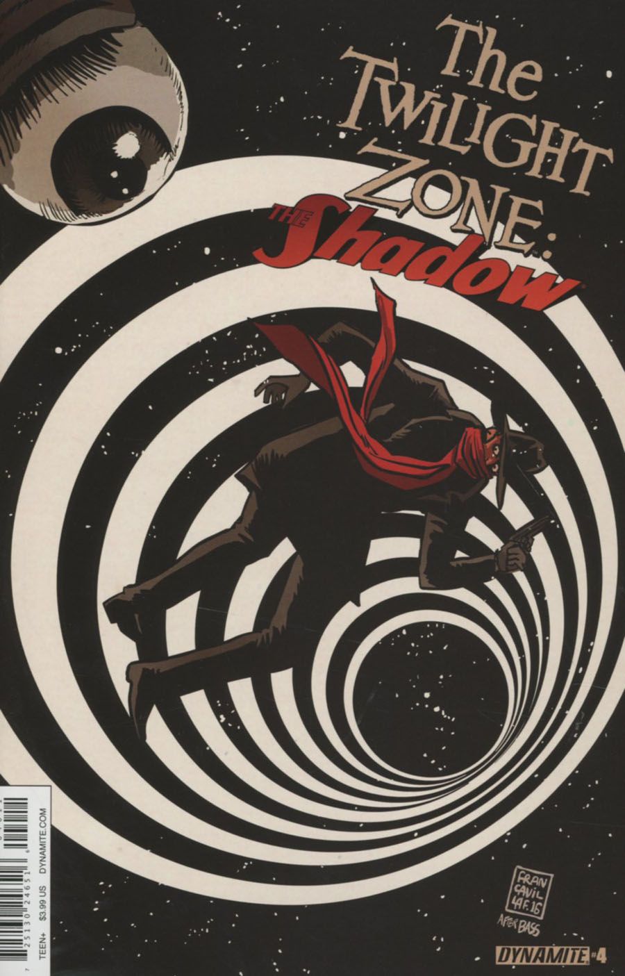 Twilight Zone Shadow #4 Cover A Regular Francesco Francavilla Cover