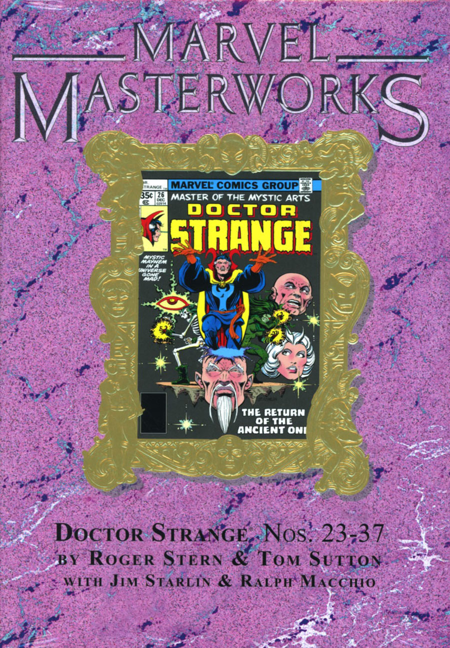 Marvel Masterworks Doctor Strange Vol 7 HC Variant Dust Jacket