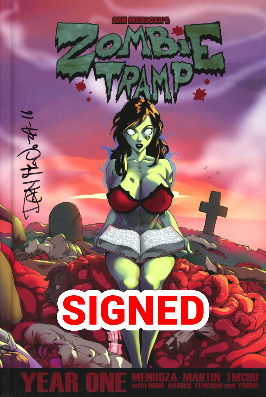 Zombie Tramp Year 1 Deluxe HC Regular TMChu Cover Signed Edition