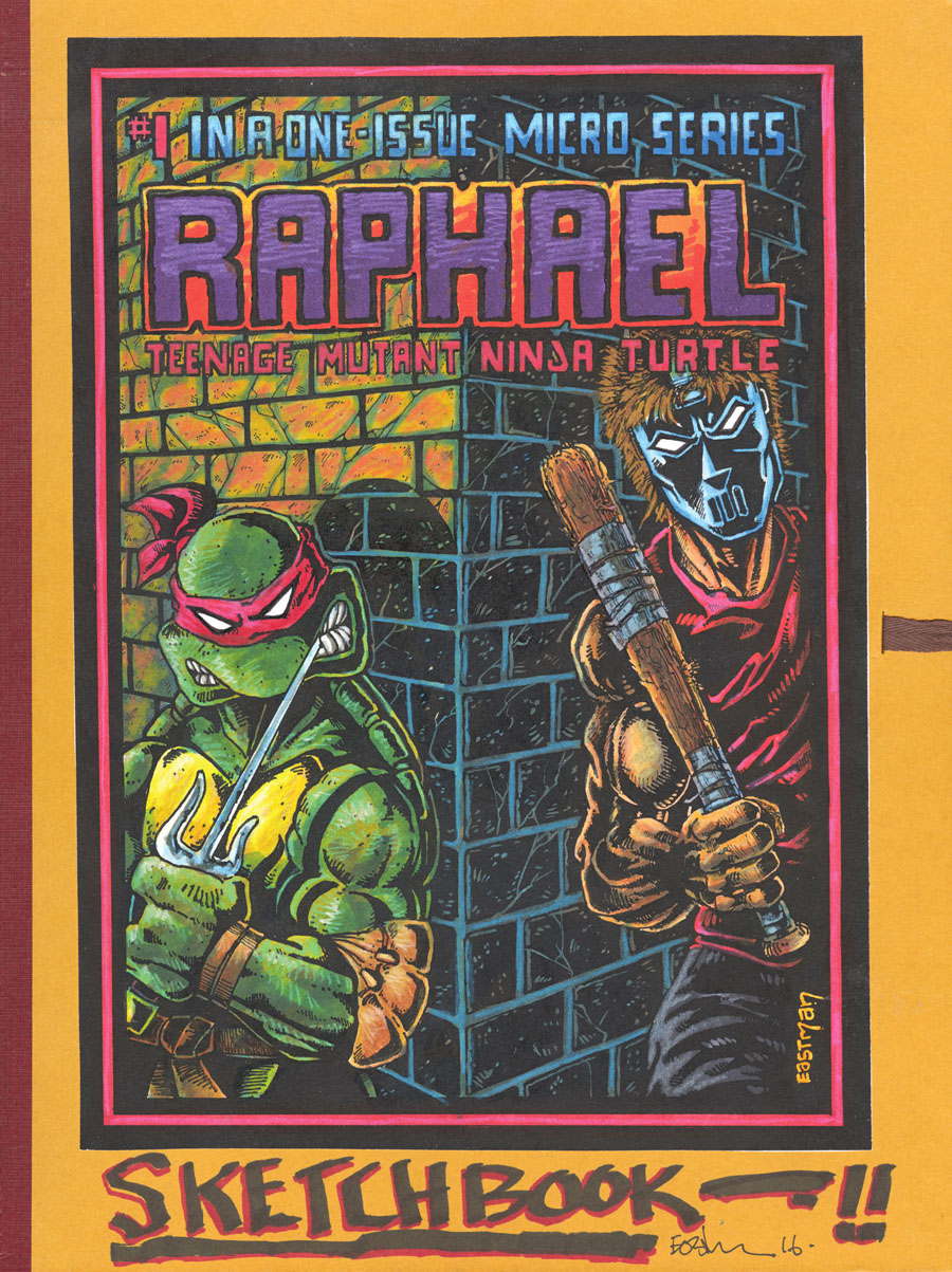 Teenage Mutant Ninja Turtles Kevin Eastman Notebook Series Raphael HC