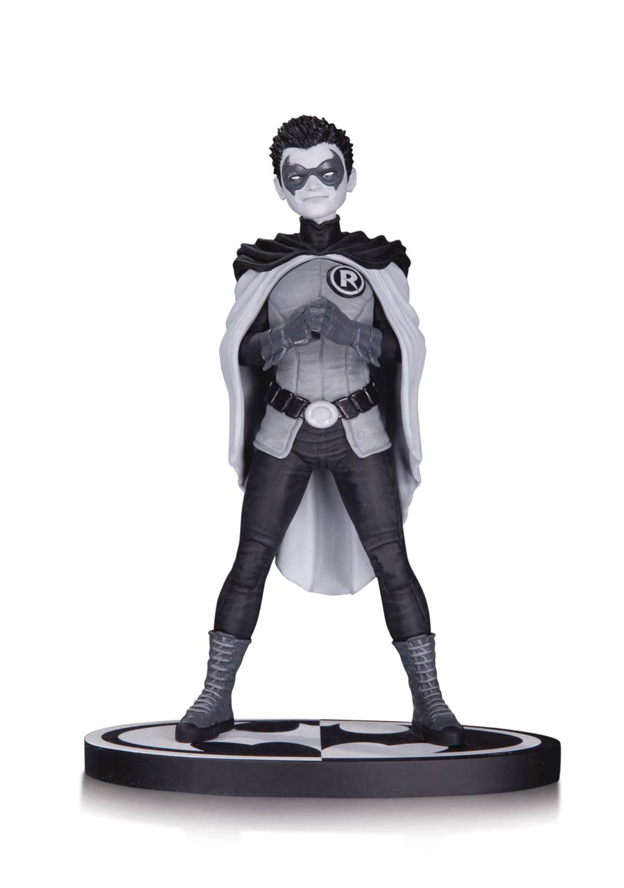 Batman Black & White Series Robin Mini Statue By Frank Quitely