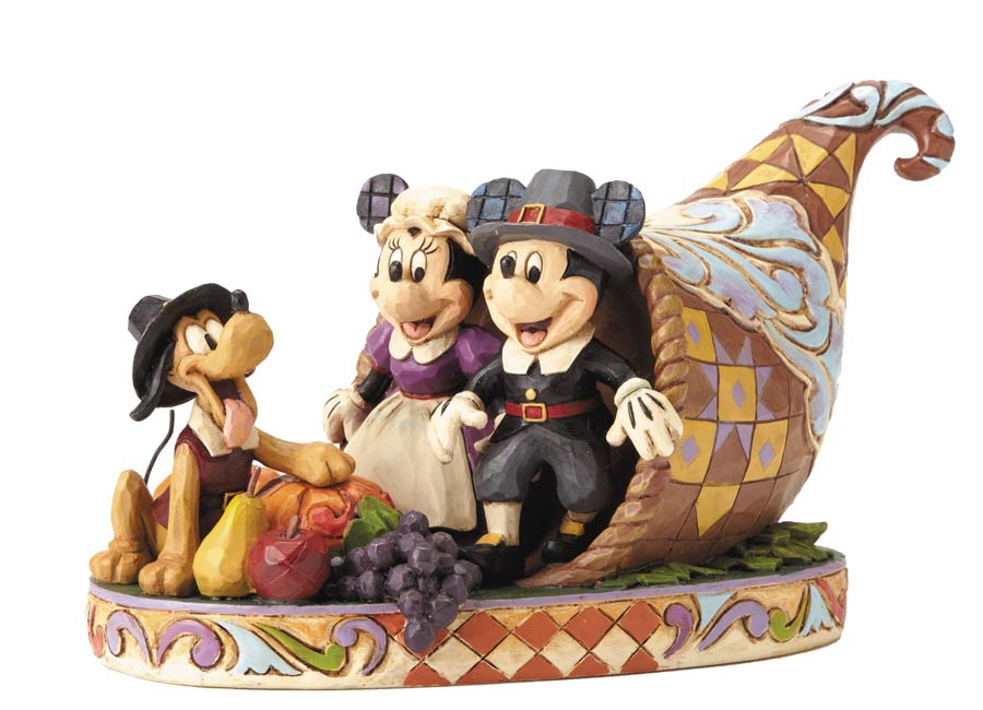 Disney Traditions Cornucopia Figurine