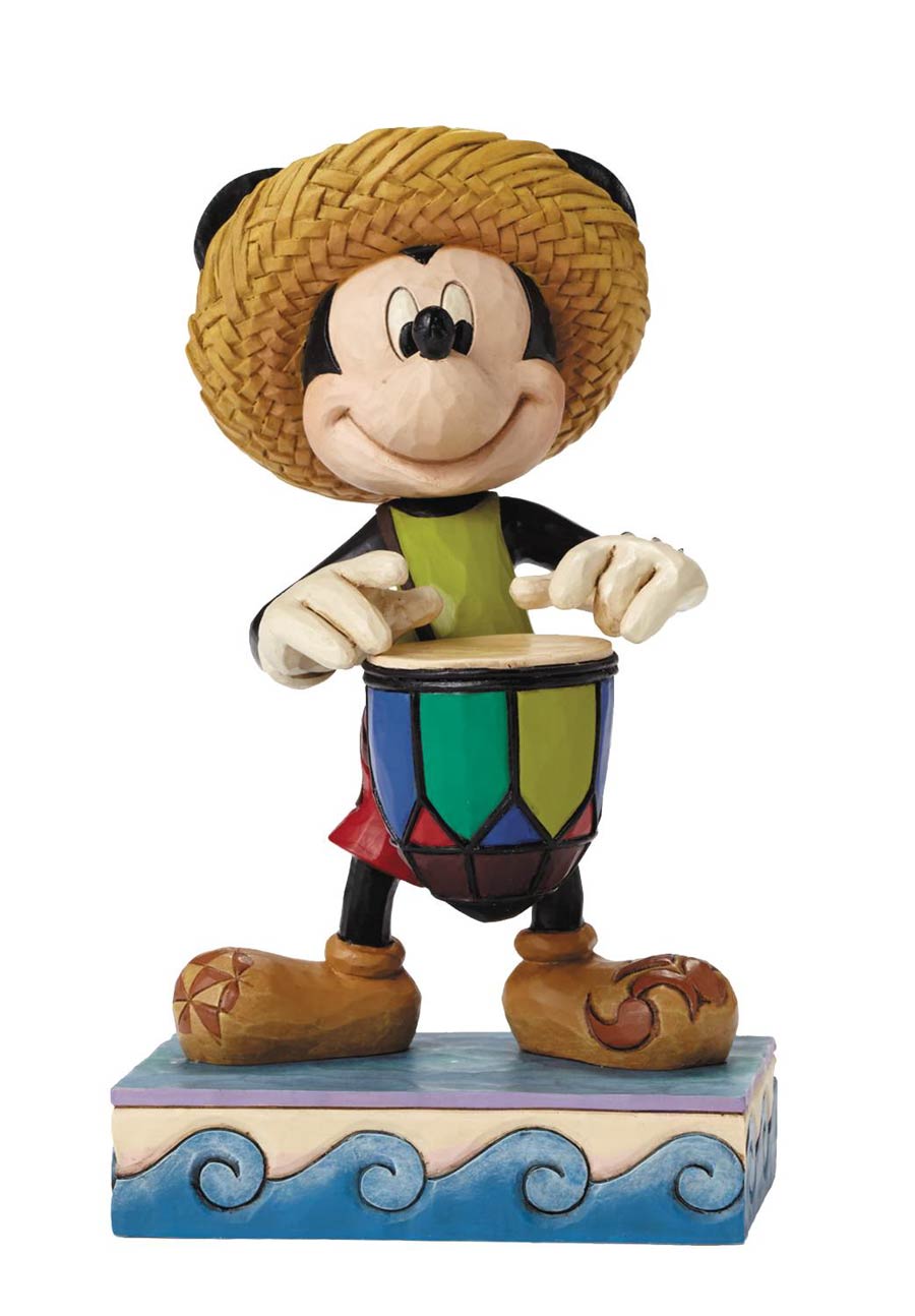 Disney Traditions Island Mickey Figurine