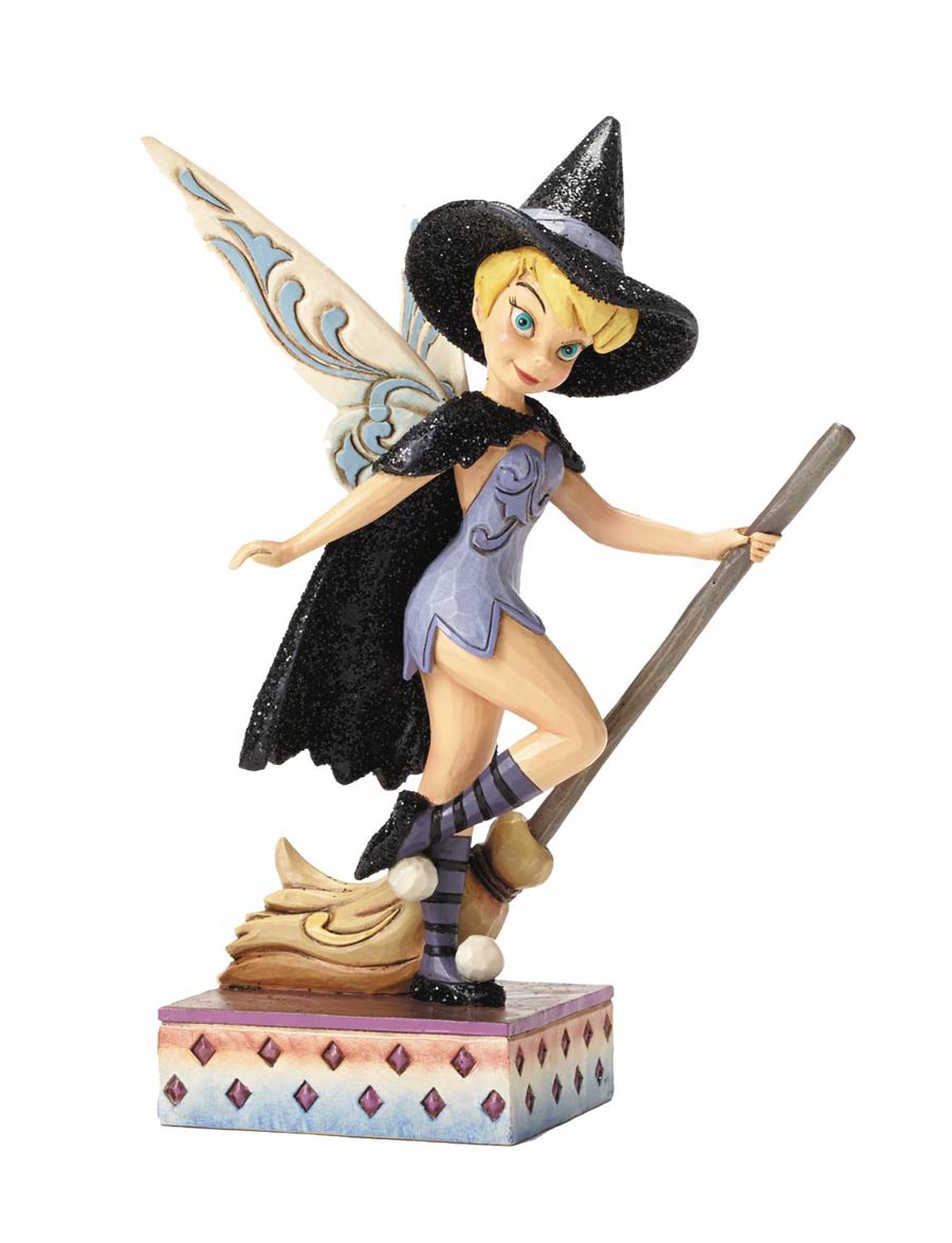 Disney Traditions Tinker Bell As A Witch Figurine