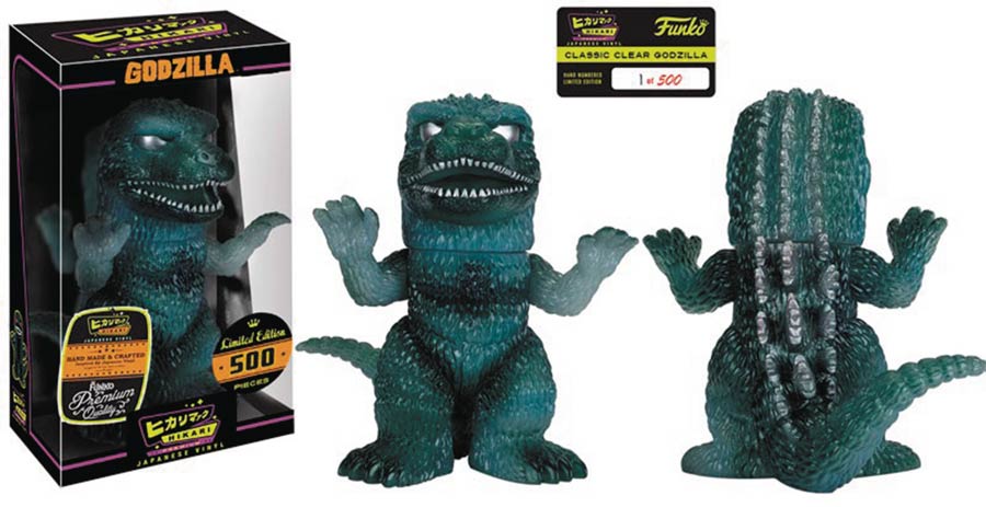 HIKARI GODZILLA CLASSIC CLEAR GODZILLA SOFUBI FIG (C: 1-1-2)