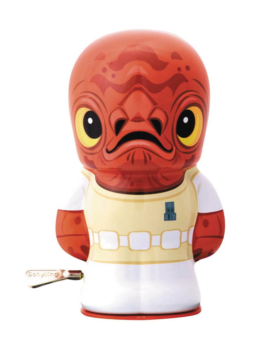 Star Wars Bebot Wind-Up Tin Toy - Admiral Ackbar