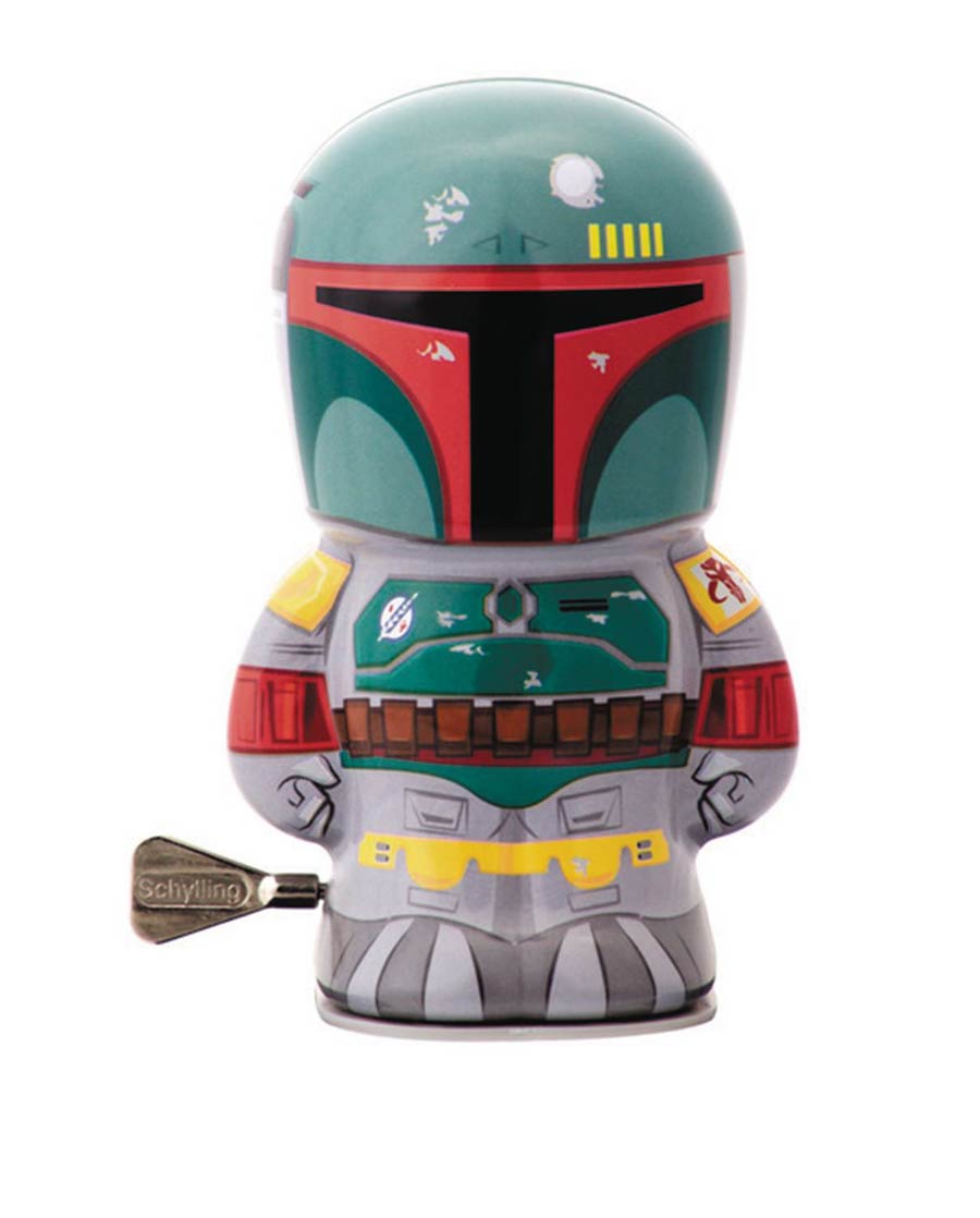 Star Wars Bebot Wind-Up Tin Toy - Boba Fett